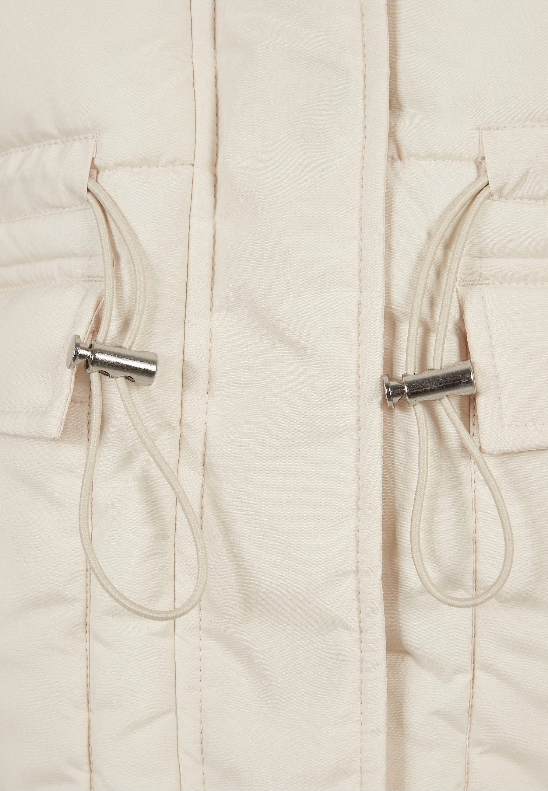 URBAN CLASSICS Winterjacke Urban Classics Damen Ladies Waisted Puffer Jacket (1-St) – Bild 5 von 5