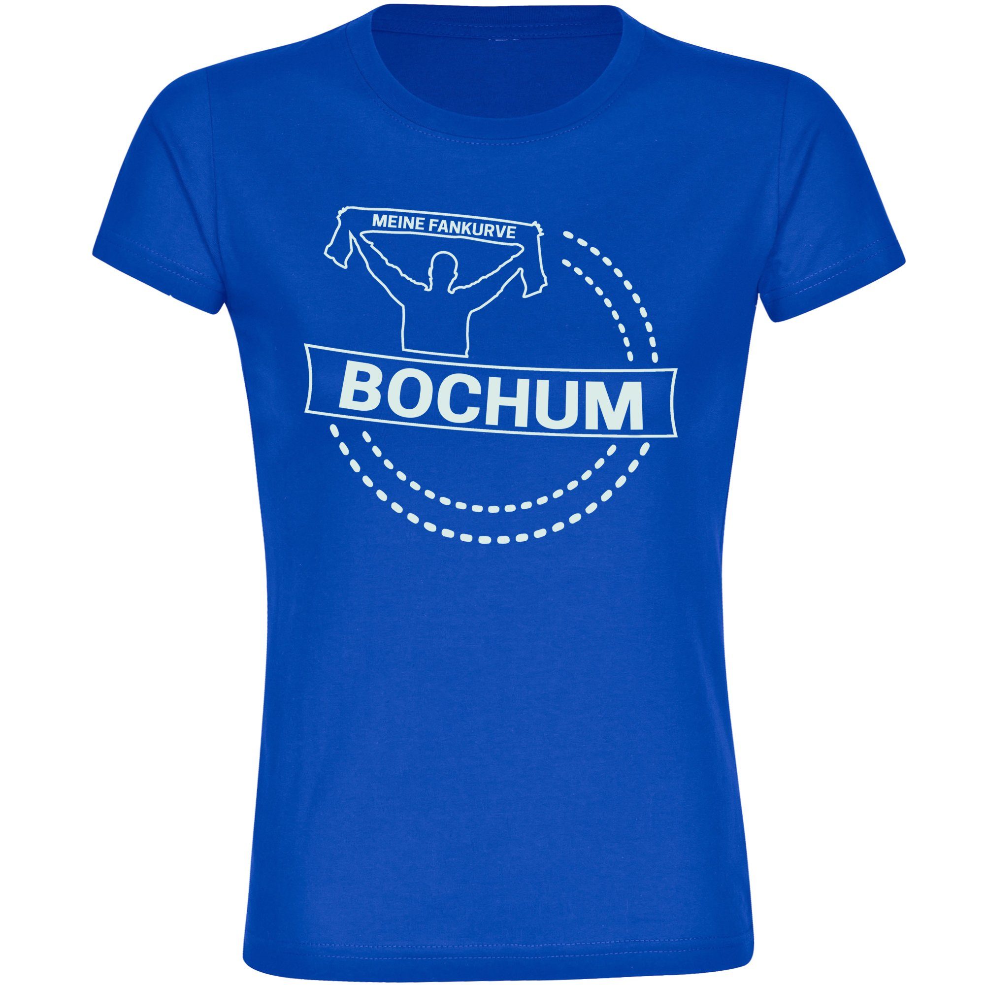 multifanshop T-Shirt Damen Bochum - Meine Fankurve - Frauen