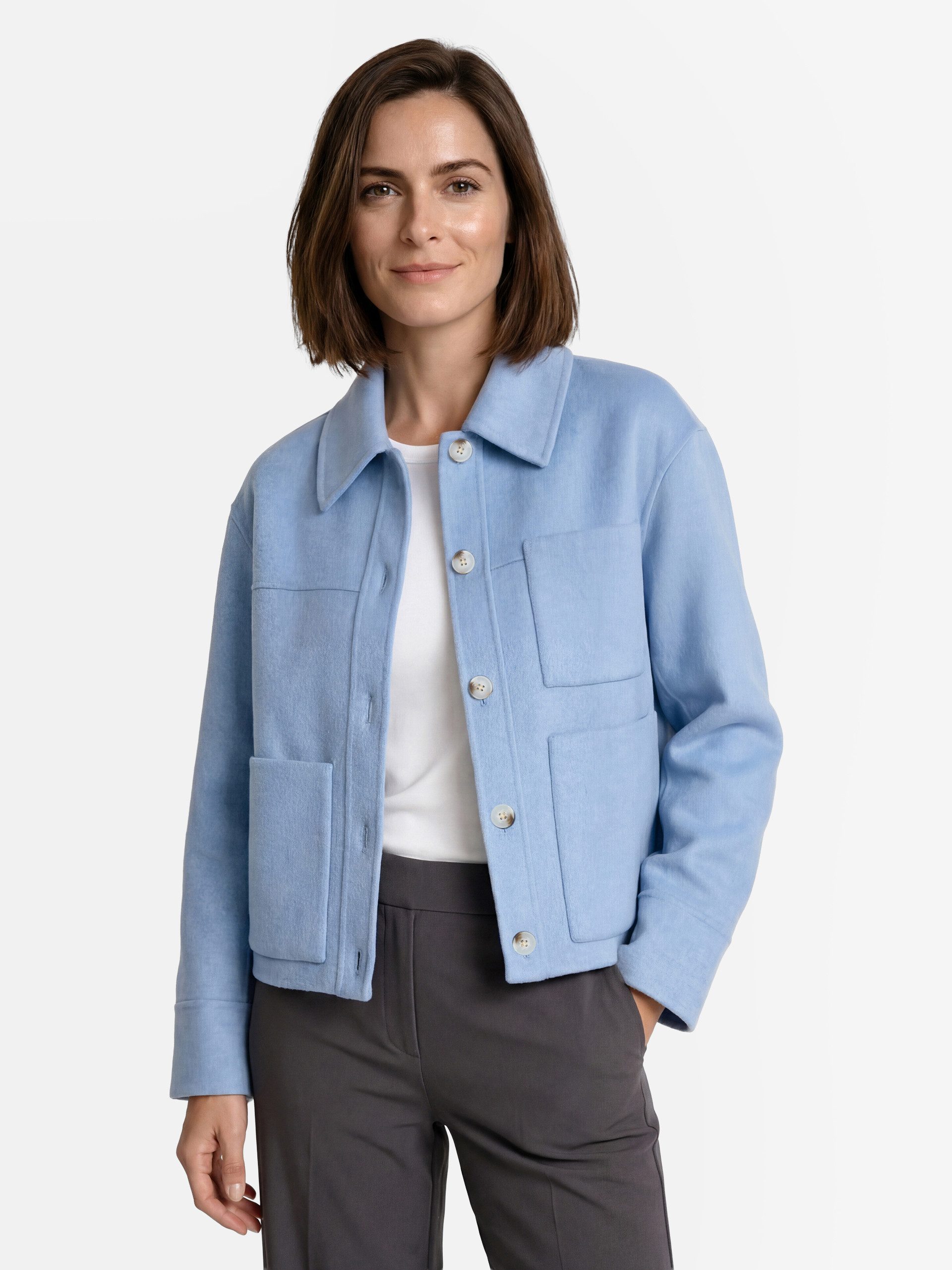 Wolljacke HELIA im hochwertigen Woll Mix