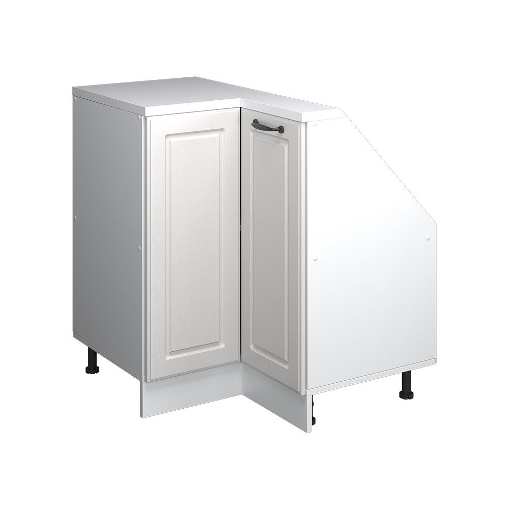 Vicco Kommode Rion, Weiß Landhaus/Weiß/Weiß, 75.6 x 81.6 cm mit 1 Tür (1 St)