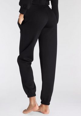 LASCANA Jogginghose mit geripptem Hosenbund, Loungewear, Loungeanzug