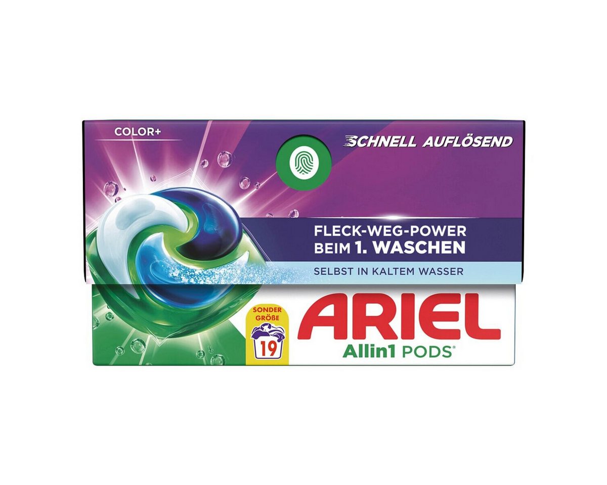 ARIEL Allin1 PODS Color+ Colorwaschmittel (19 WL / 19 Pods)
