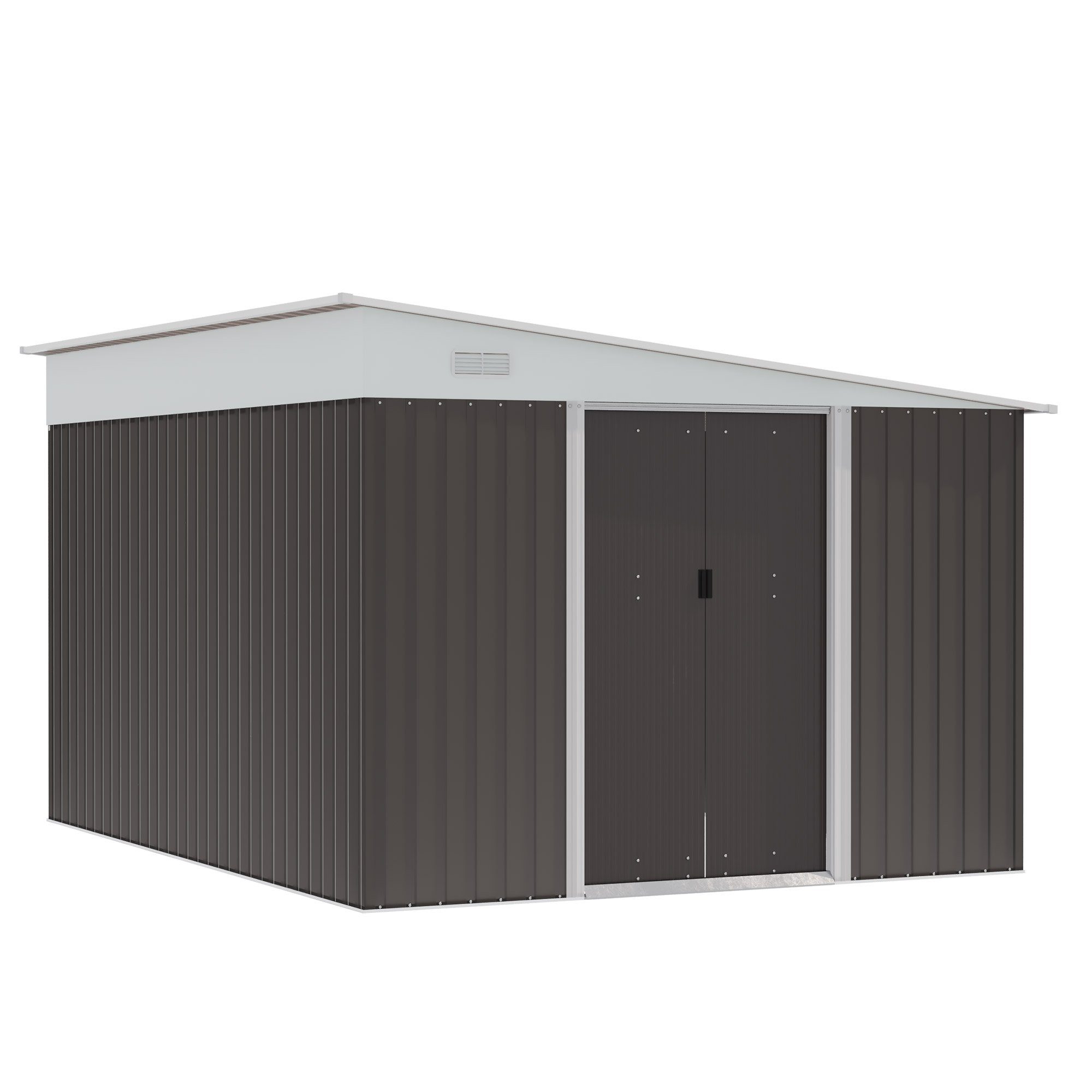 Outsunny Gerätehaus 8,9  Gartenhaus, Geräteschuppen günstig online kaufen