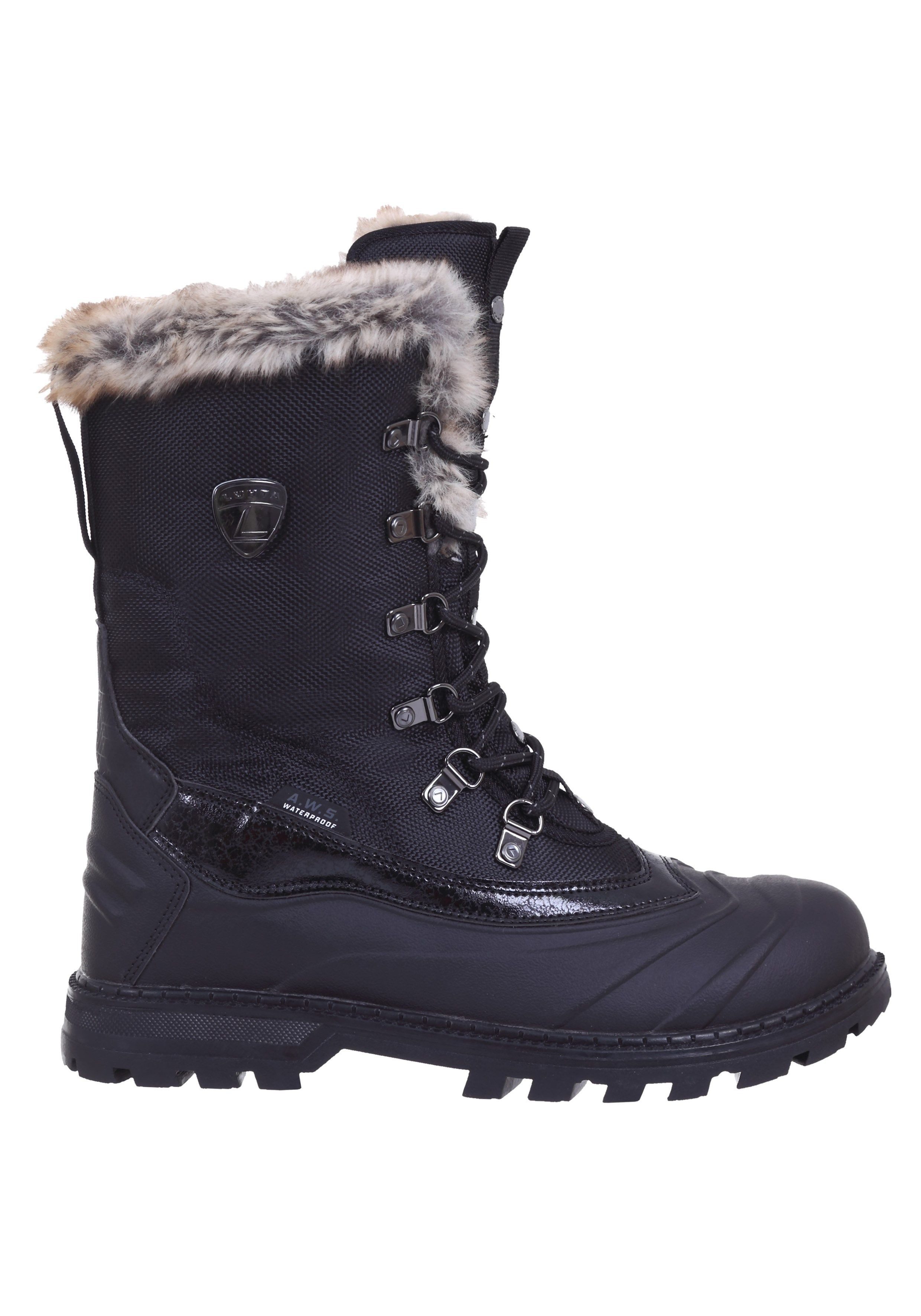 Luhta Vakaa MS (gefüttert, wasserdicht) schwarz Damen Winterstiefel