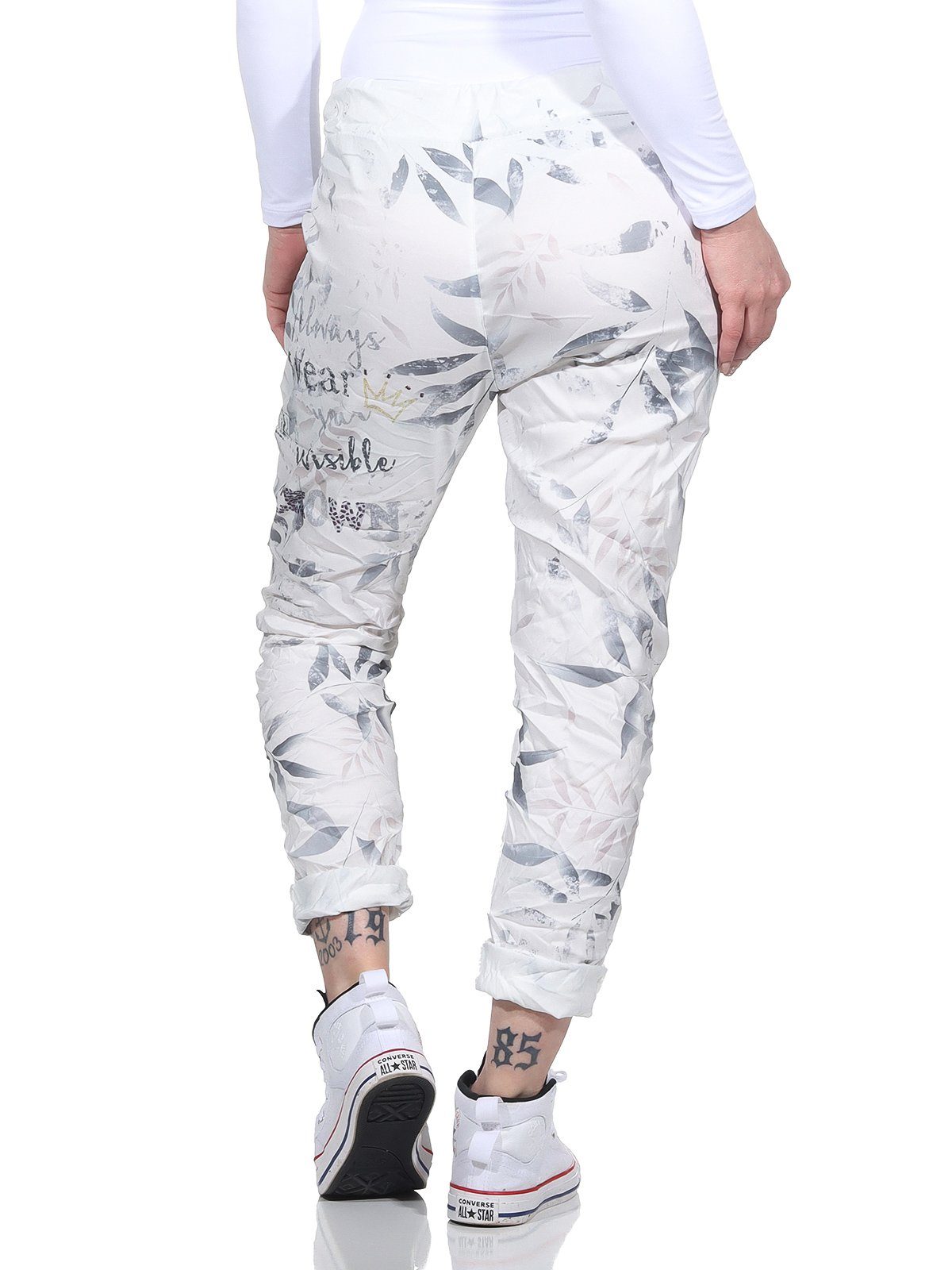 CLEO STYLE Schlupfhose Damen Sweathose 1289 Style 2
