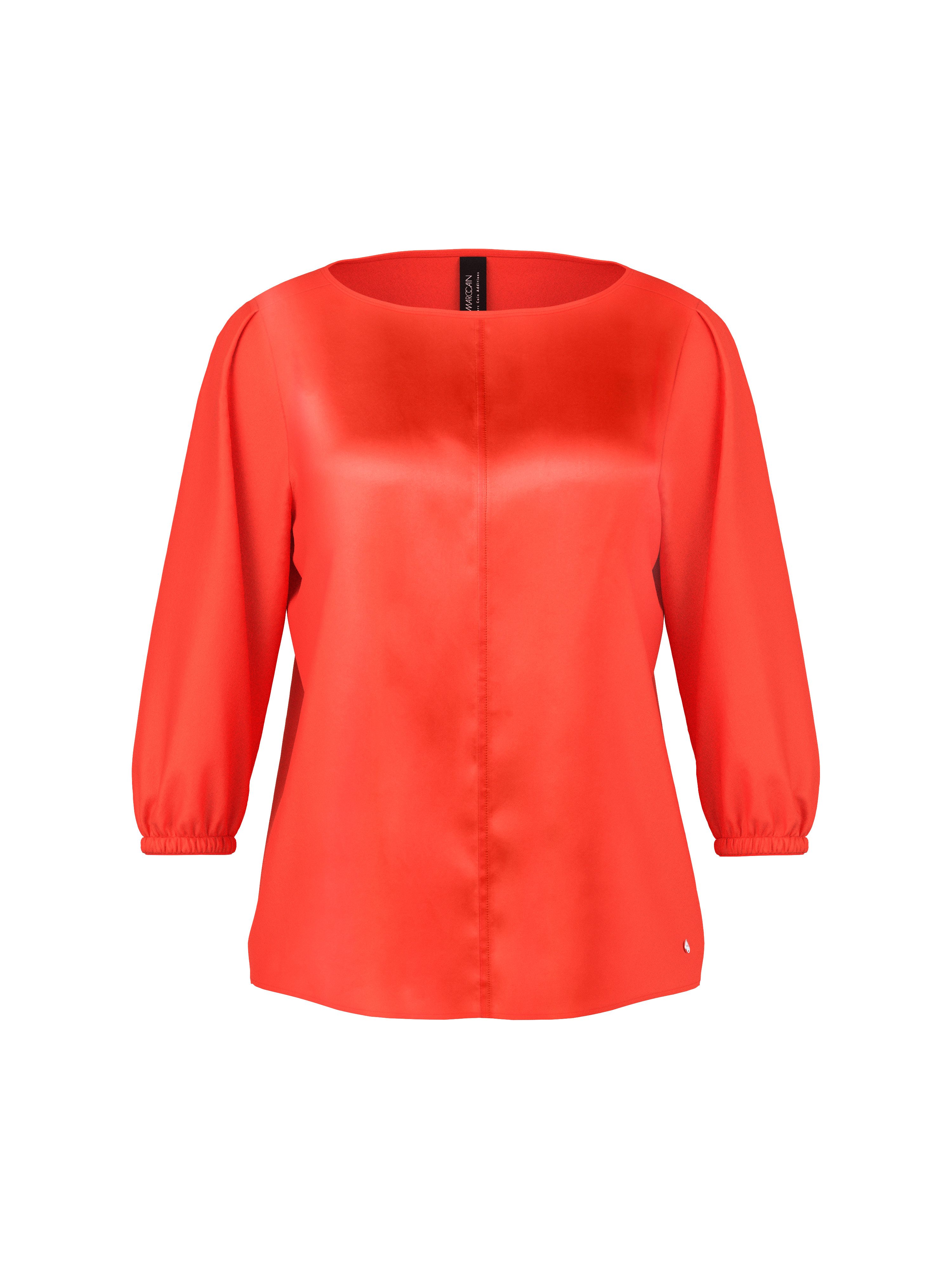 Marc Cain Seidenbluse Leo's Oasis Damen Premiummode feminin, in reiner Seide