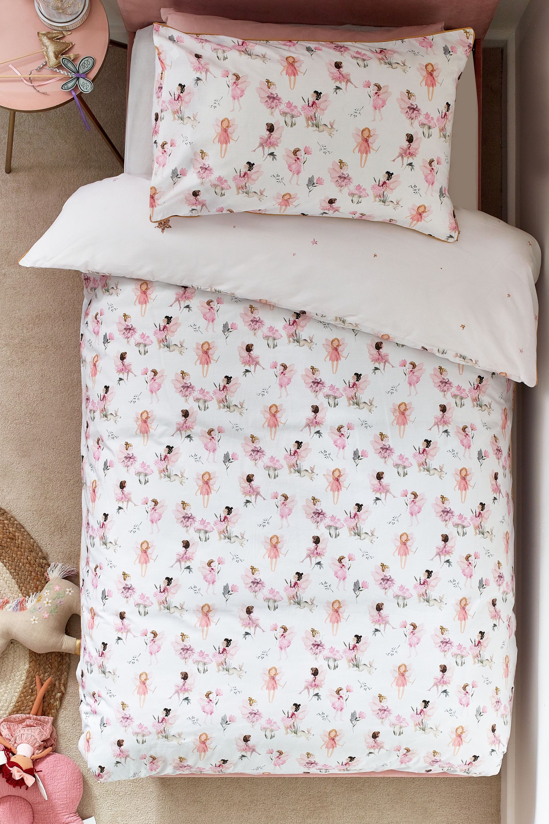 Next Bett-Set Bettbezug und Kissenbezug aus Polyester/Baumwolle, Bezug: Polyester (recycelt), Baumwolle – Bild 4 von 5