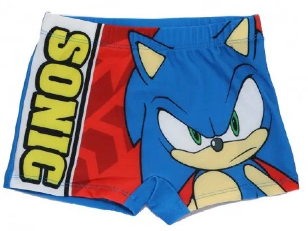 Sonic The Hedgehog Boxer-Badehose Badehose für Jungen
