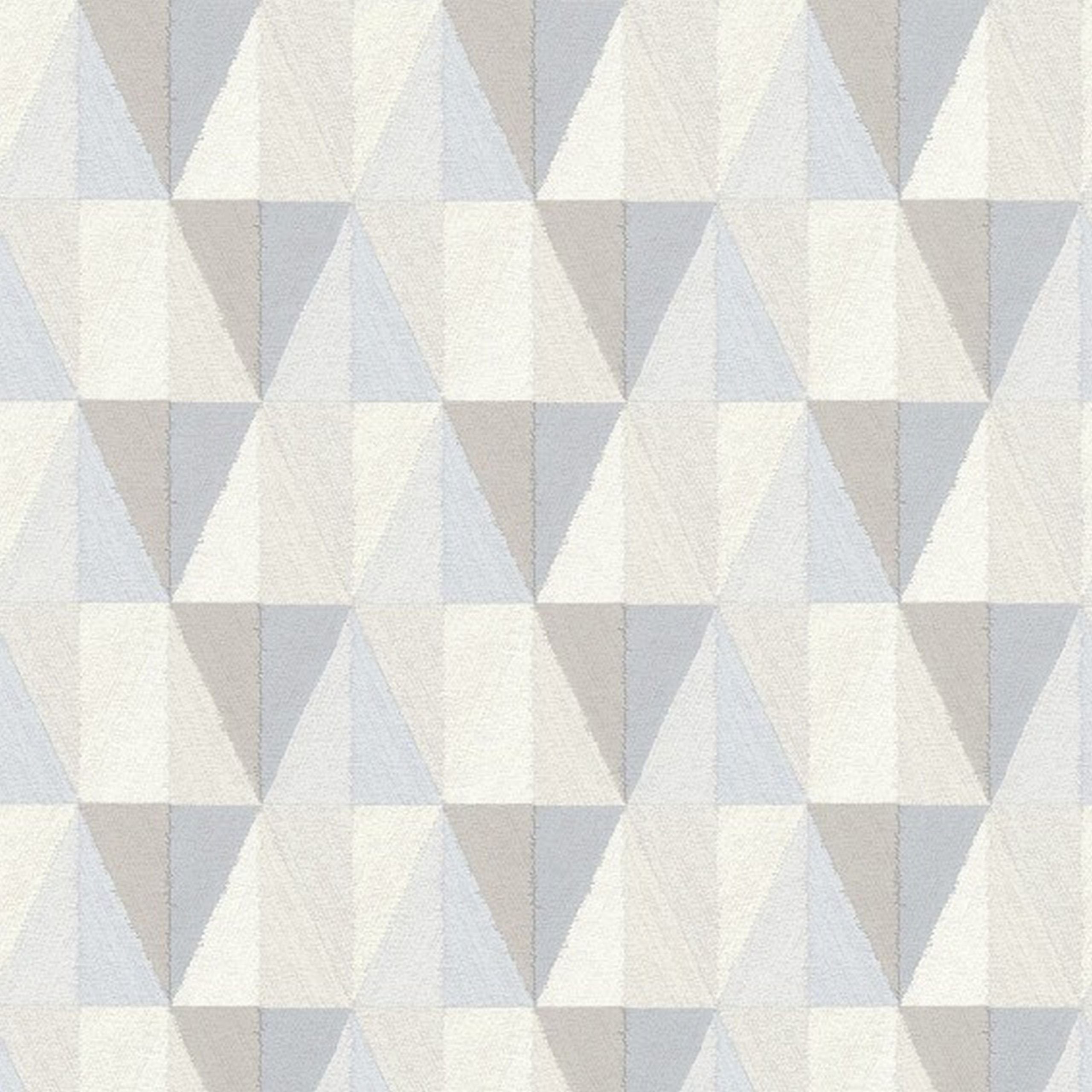 A.S. Création Vliestapete Scandinavian 2, 367231, 3D Optik, 0.53 x 10.05 m, Grau