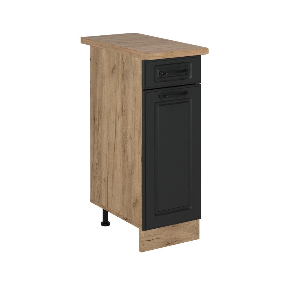 Vicco Unterschrank R-Line, Anthrazit Landhaus/Goldkraft Eiche, günstig online kaufen