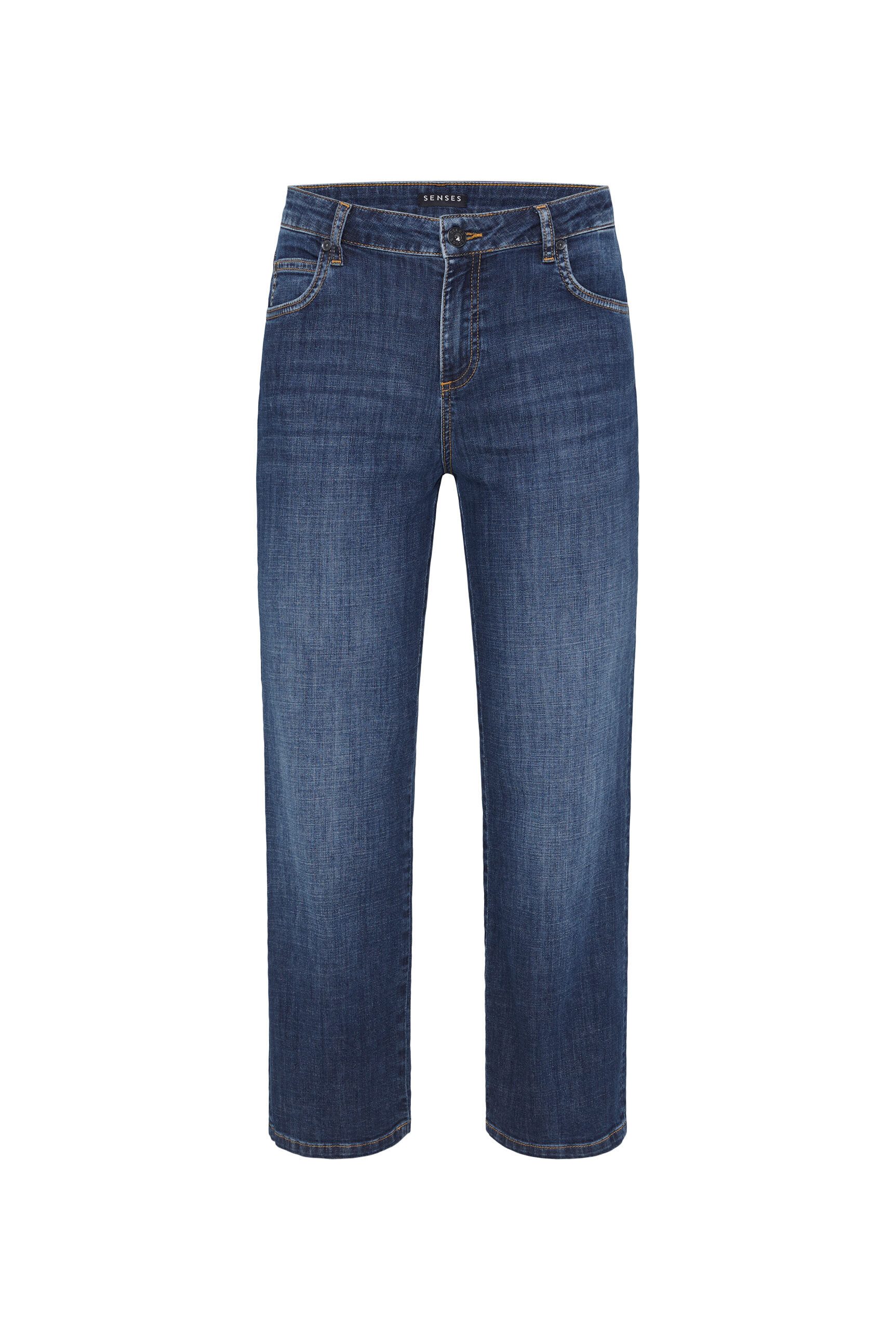 SENSES.THE LABEL Regular-fit-Jeans mit hoher Leibhöhe günstig online kaufen