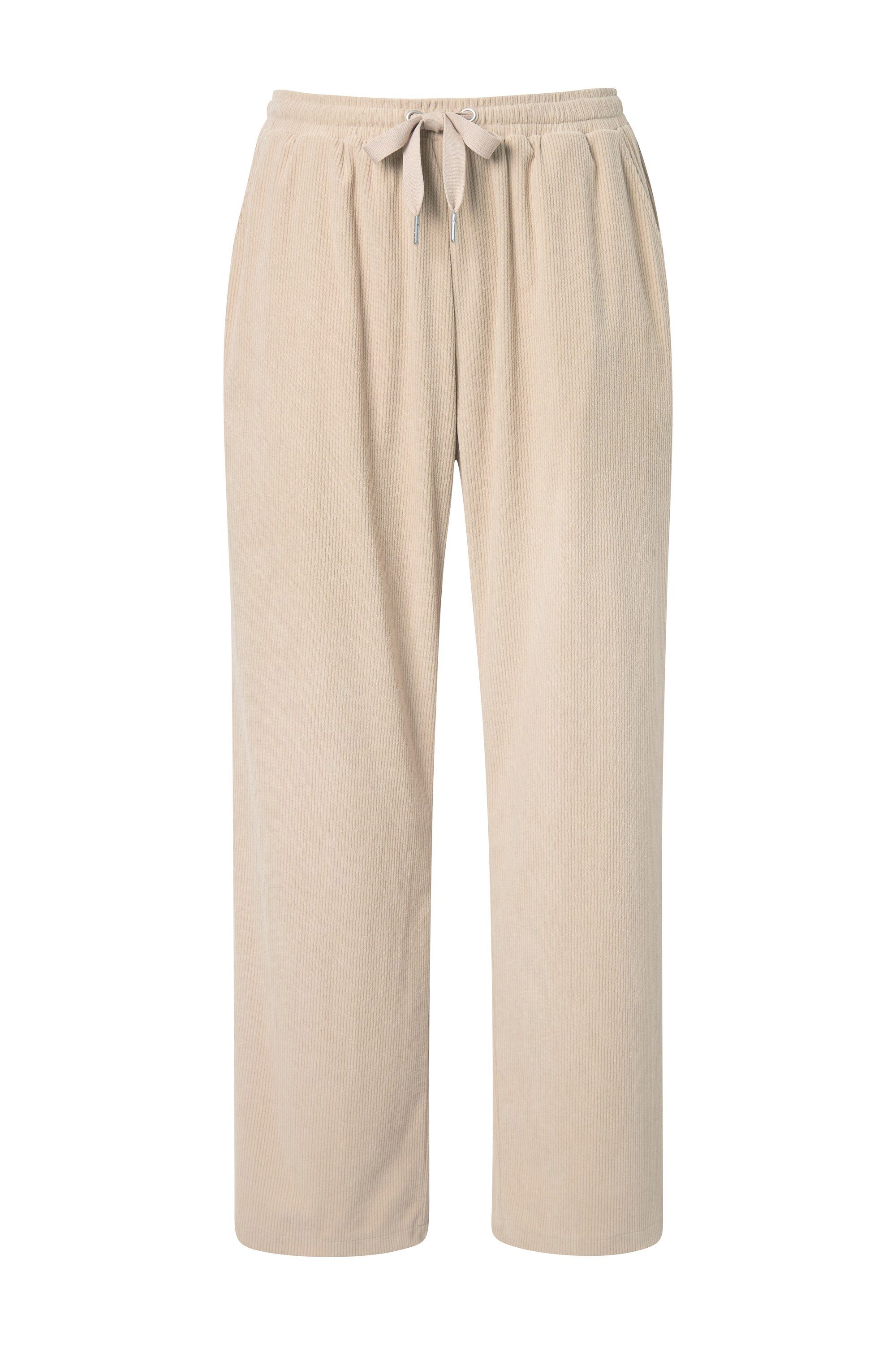 Ulla Popken Schlupfhose Cord-Schlupfhose Rose weites günstig online kaufen