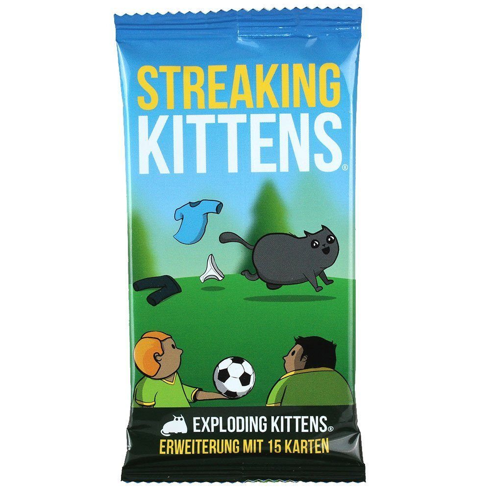 Spiel Streaking Kittens (Exploding Kittens Erweiterung)