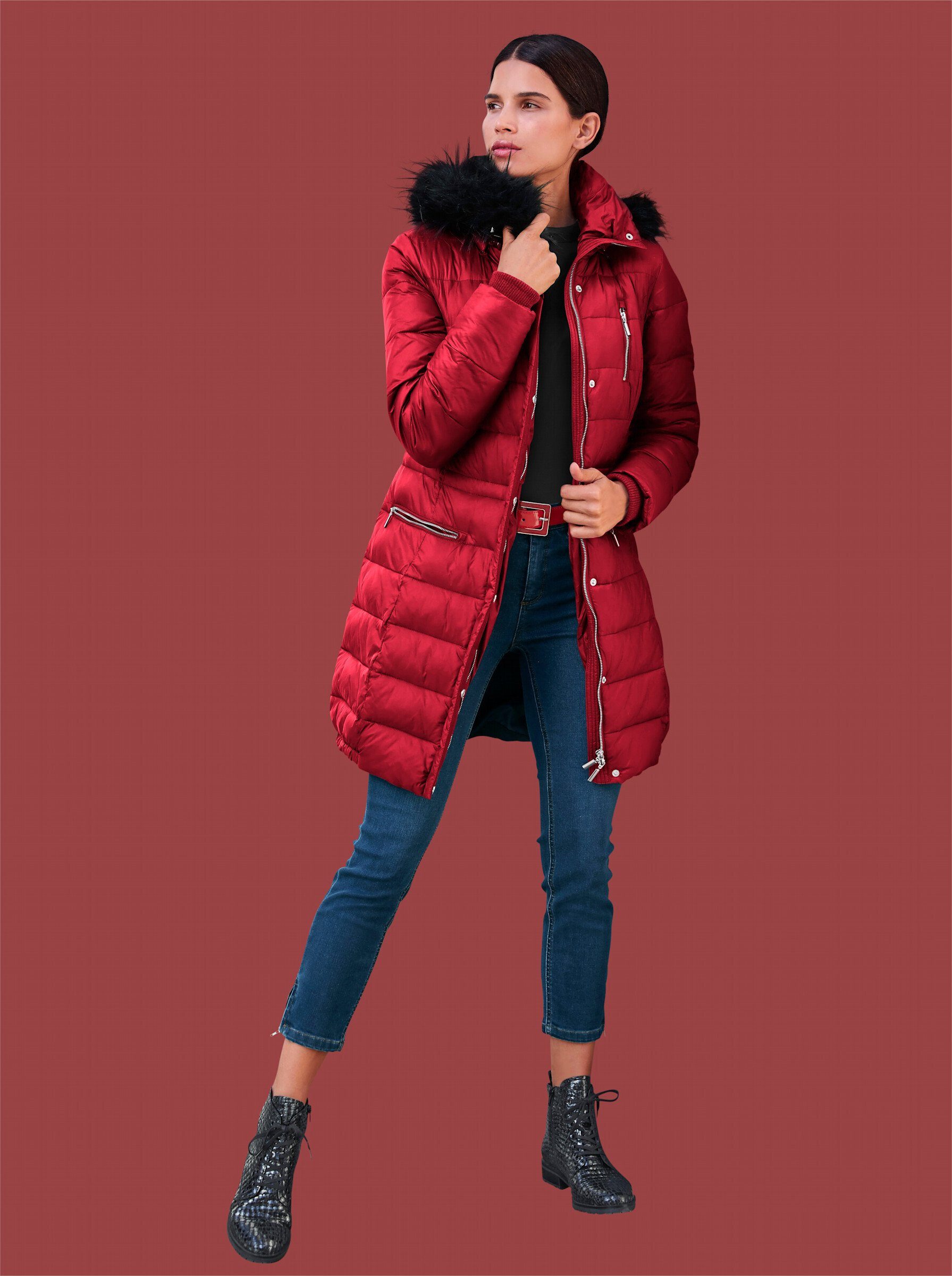 heine Allwetterjacke rot