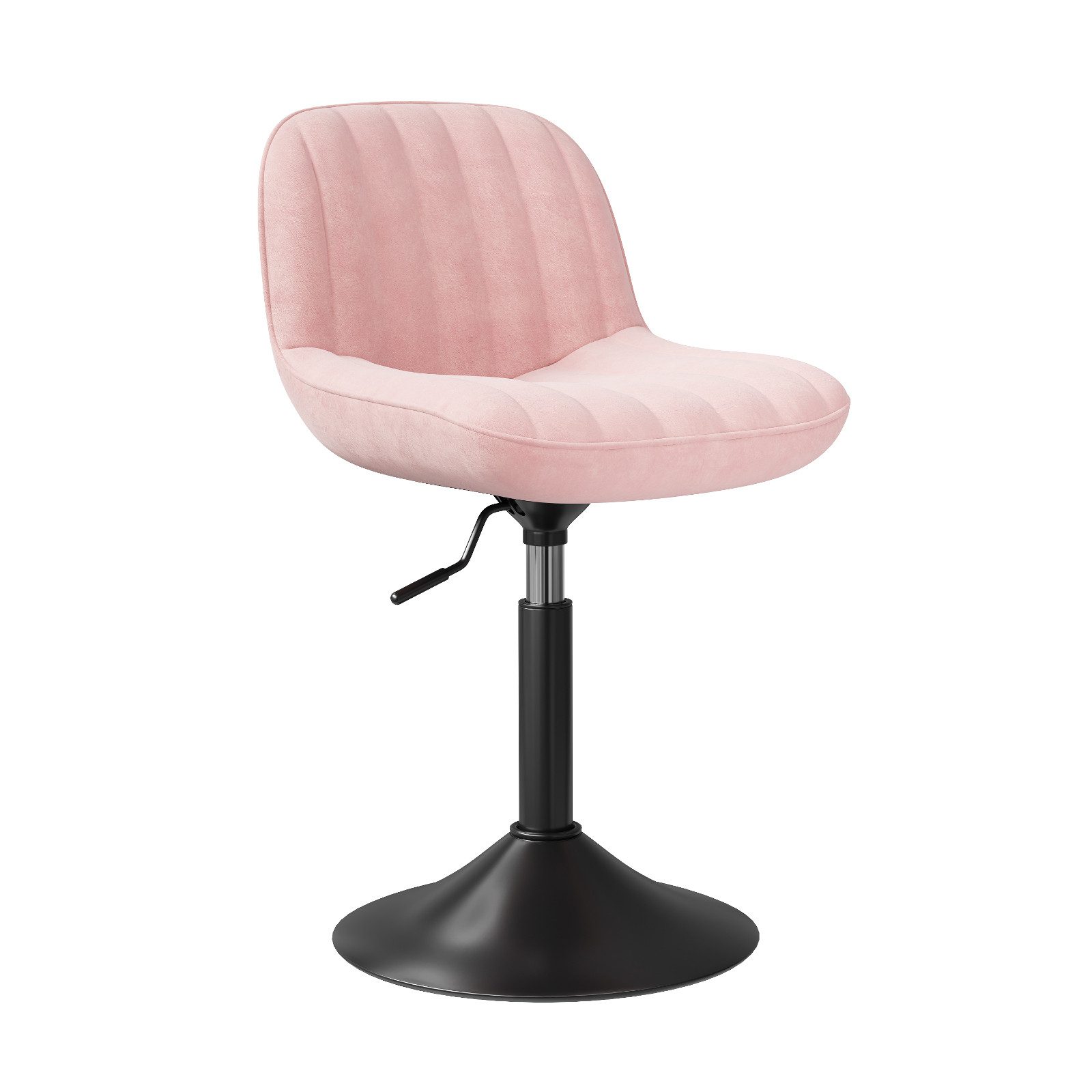 HOMALL Barhocker Höhenverstellbarer, um 360° drehbarer Friseurstuhl Drehstühle (1 St/2 St Barhocker und Schminkstuihle mit doppelter Polsterung, geeignet fur Sc – Bild 2 von 5
