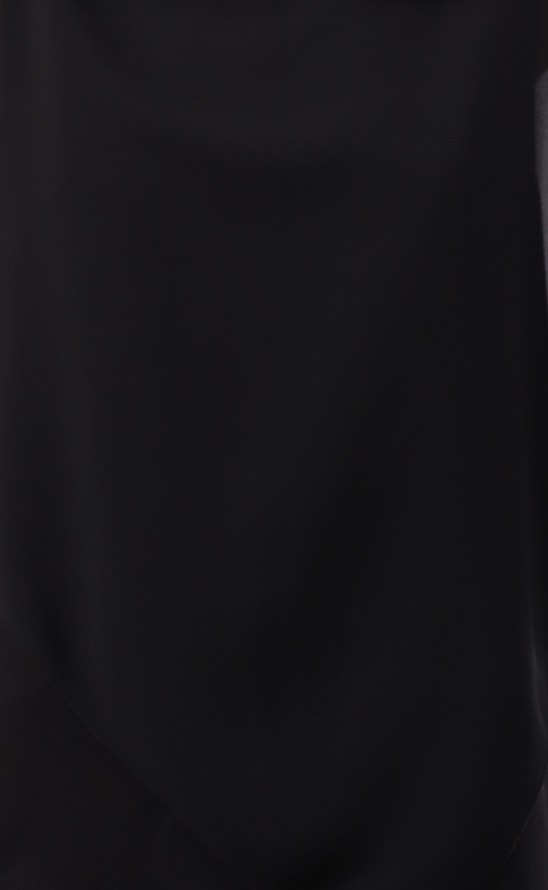 Chiffonbluse Blusenshirt malito Einheitsgröße more schwarz geschnitten fashion asymmetrisch Schlupfbluse than 10732