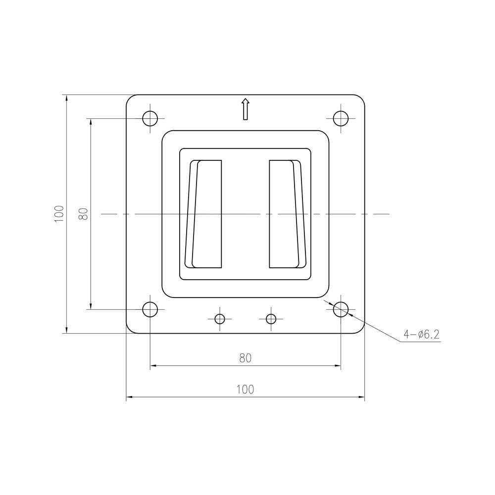 Digitus Monitor-Halterung Digitus DA-90303-1 Monitor-Wandhalterung 1 Display(s) 33,0 cm (13) - – Bild 5 von 5