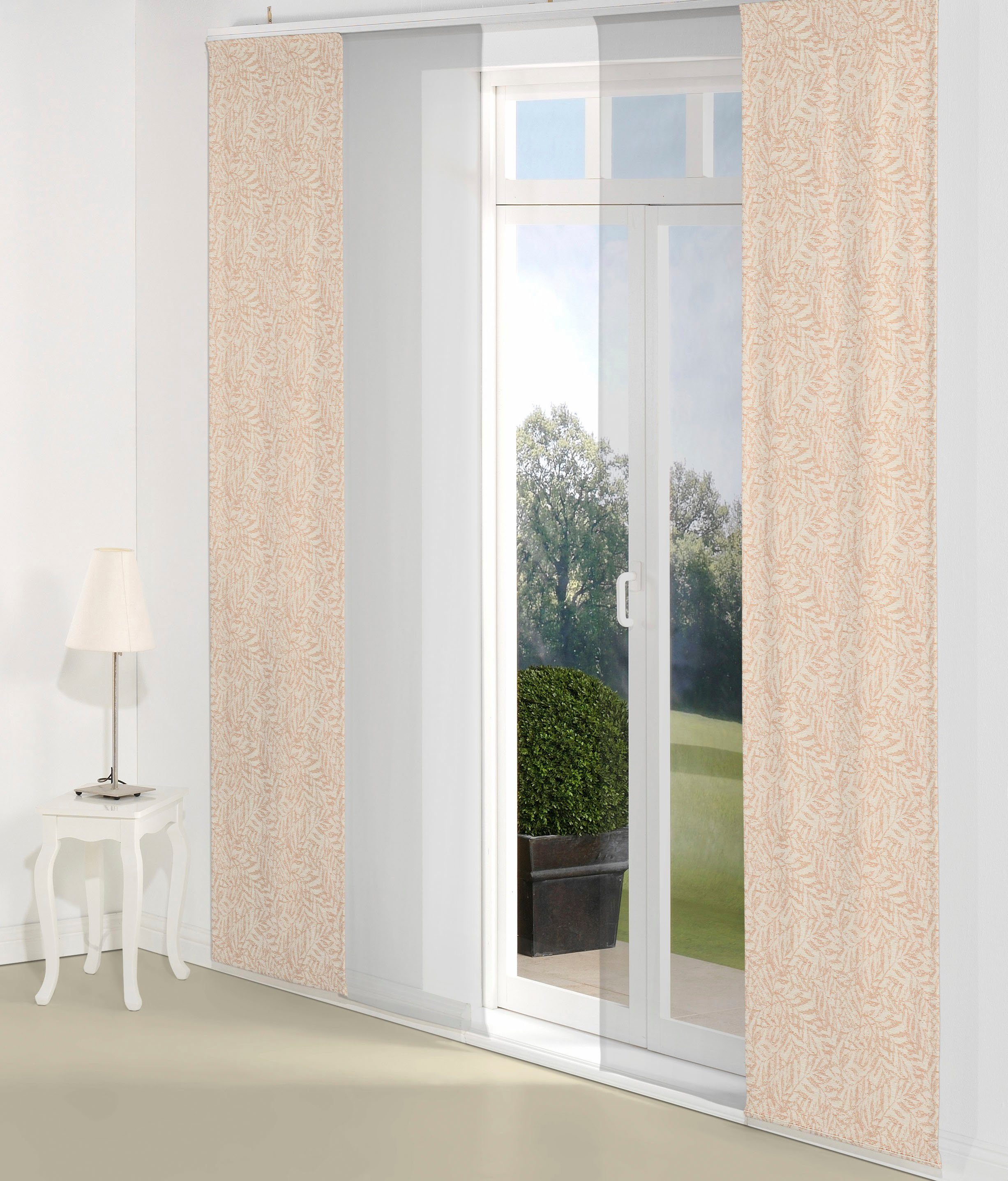 Wirth Schiebegardine Gospic (1 St), Paneelwagen, blickdicht, Jacquard