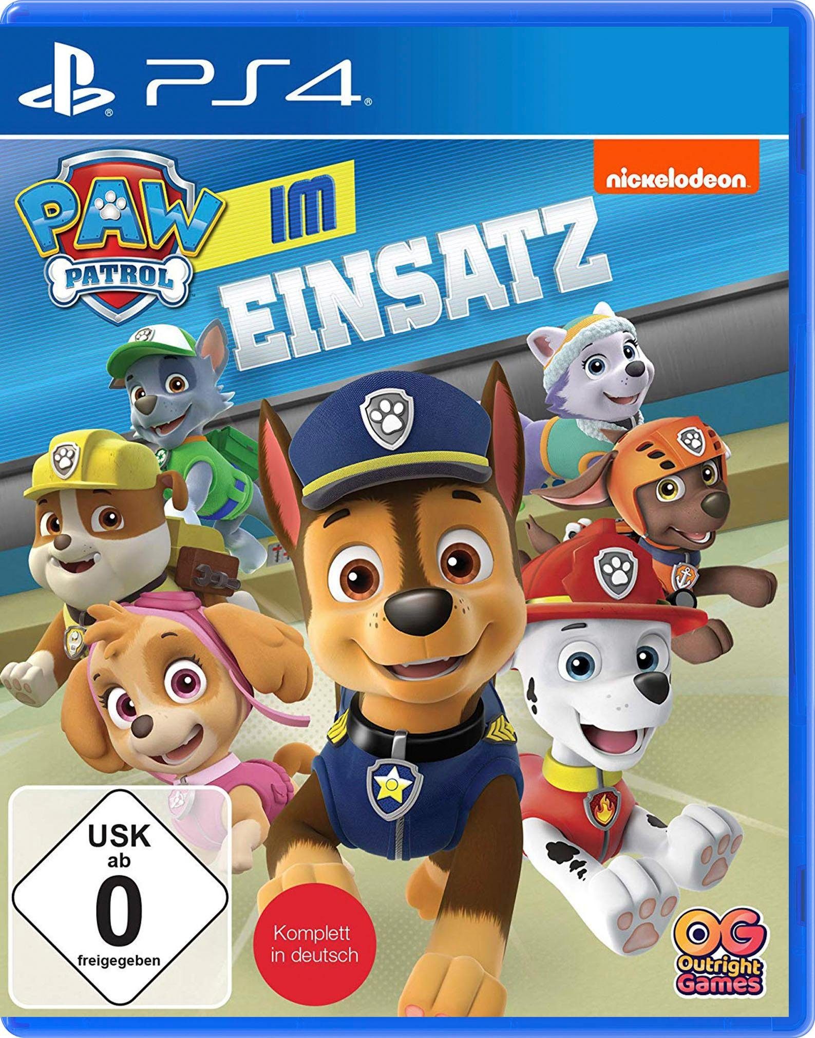 Outright Games Paw Patrol: Im Einsatz PlayStation 4, Software Pyramide