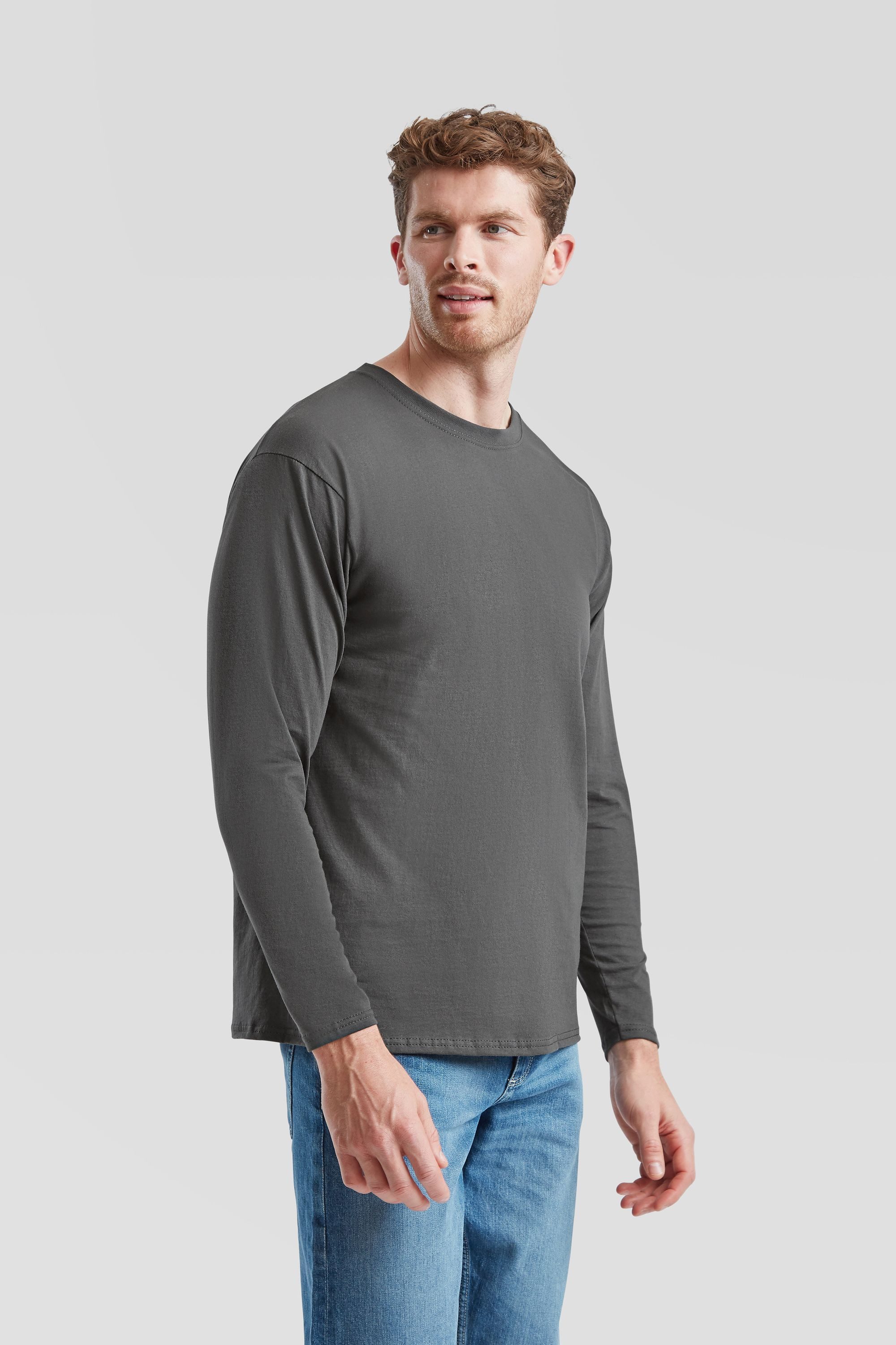 Fruit of the Loom Longsleeve Fruit of the Loom Valueweight Long Sleeve T – Bild 4 von 5