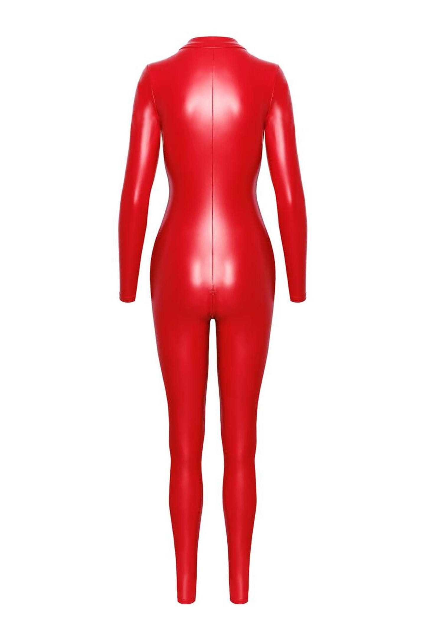 Noir Handmade Bodystocking Overall in rot - M günstig online kaufen