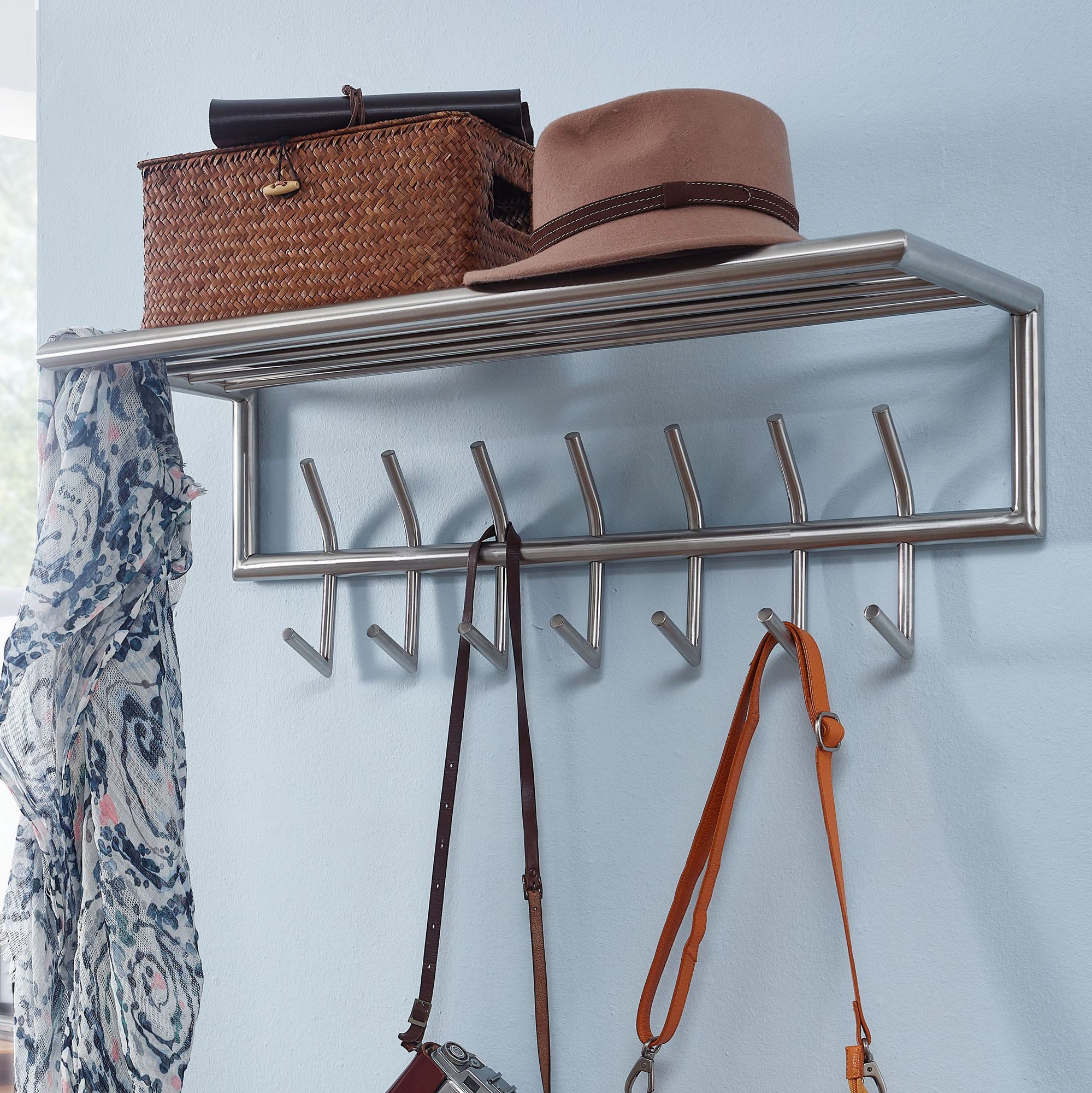 FINEBUY Wandgarderobe FB76204 (5x29x30 cm mit günstig online kaufen