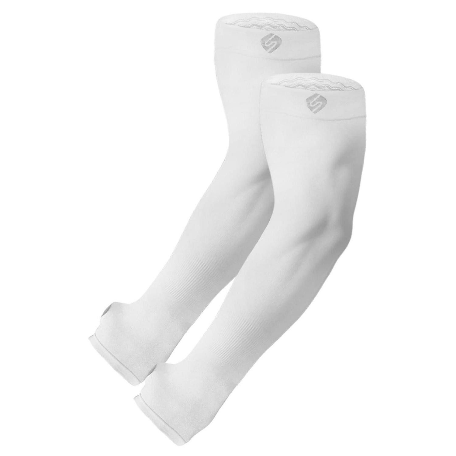 LuxusKollektion Armstulpen Armstulpen Cooling UV Schutz rutschfest Weiss (1-St)