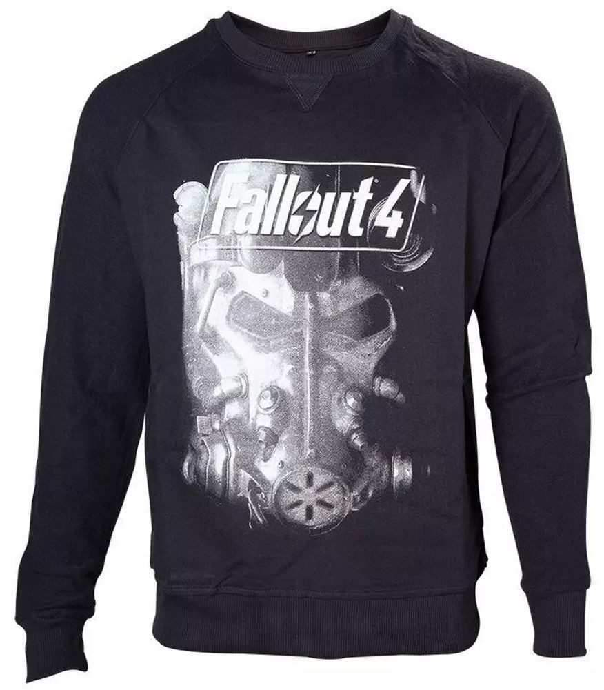 Fallout Sweatshirt FALLOUT 4 Sweatshirt Schwarz Herren Jugendliche Zocker Gamer
