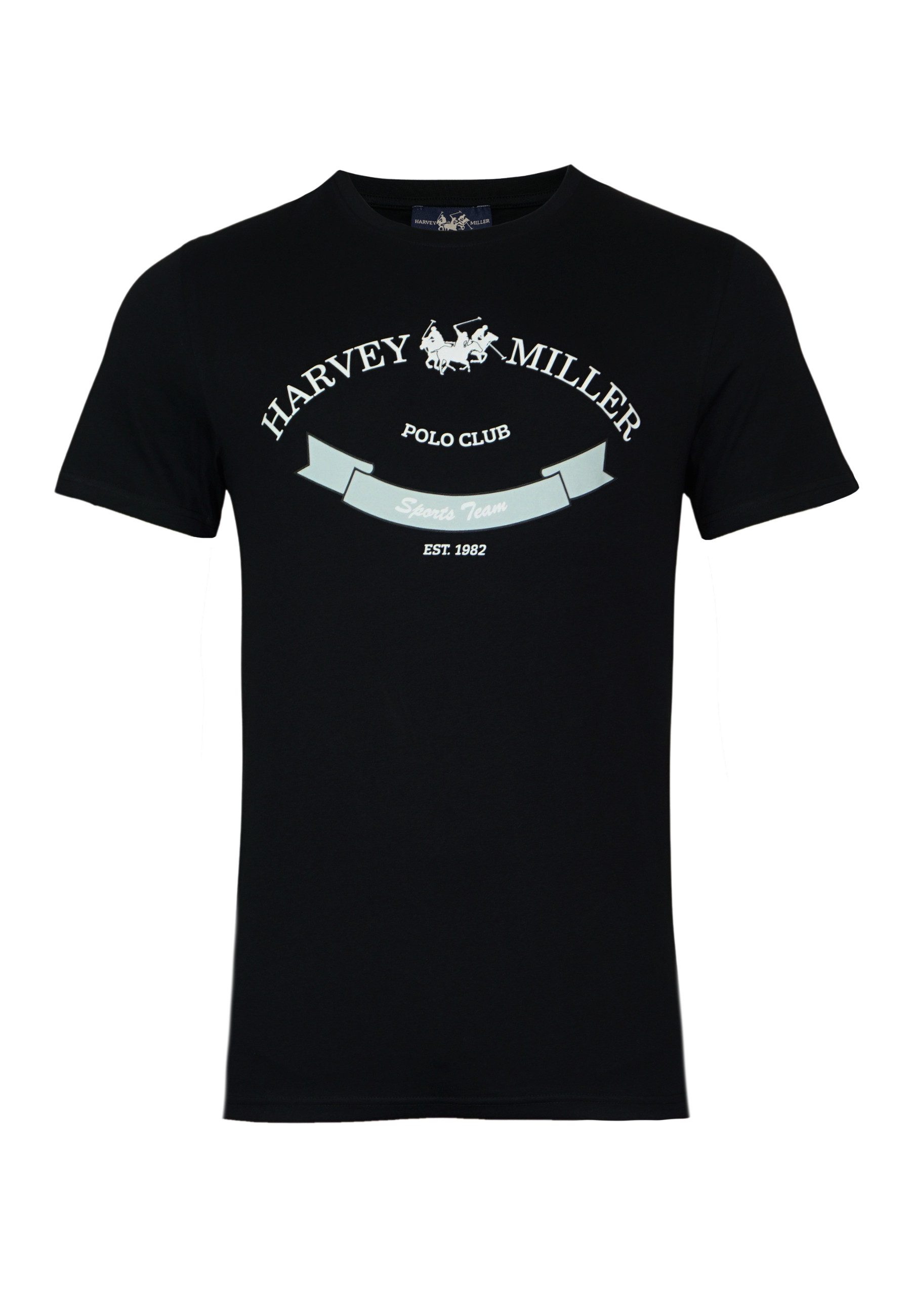 Harvey Miller T-Shirt T-Shirt Kurzarmshirt Sports Team (1-tlg., 1) günstig online kaufen