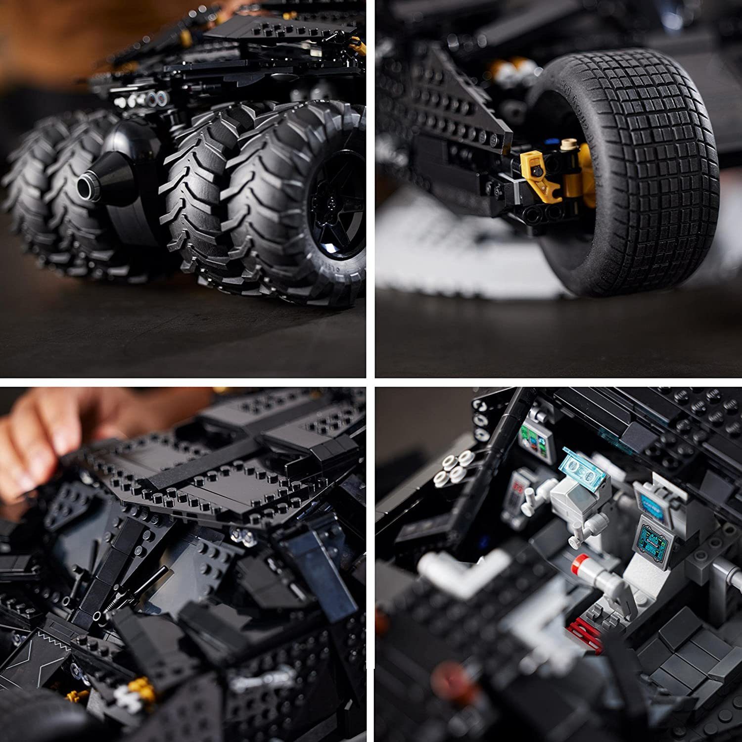 LEGO® DC Batman 76240 Batmobil Becher Bausatz, Figuren: Batman und Joker Spielbausteine, (2049 St)