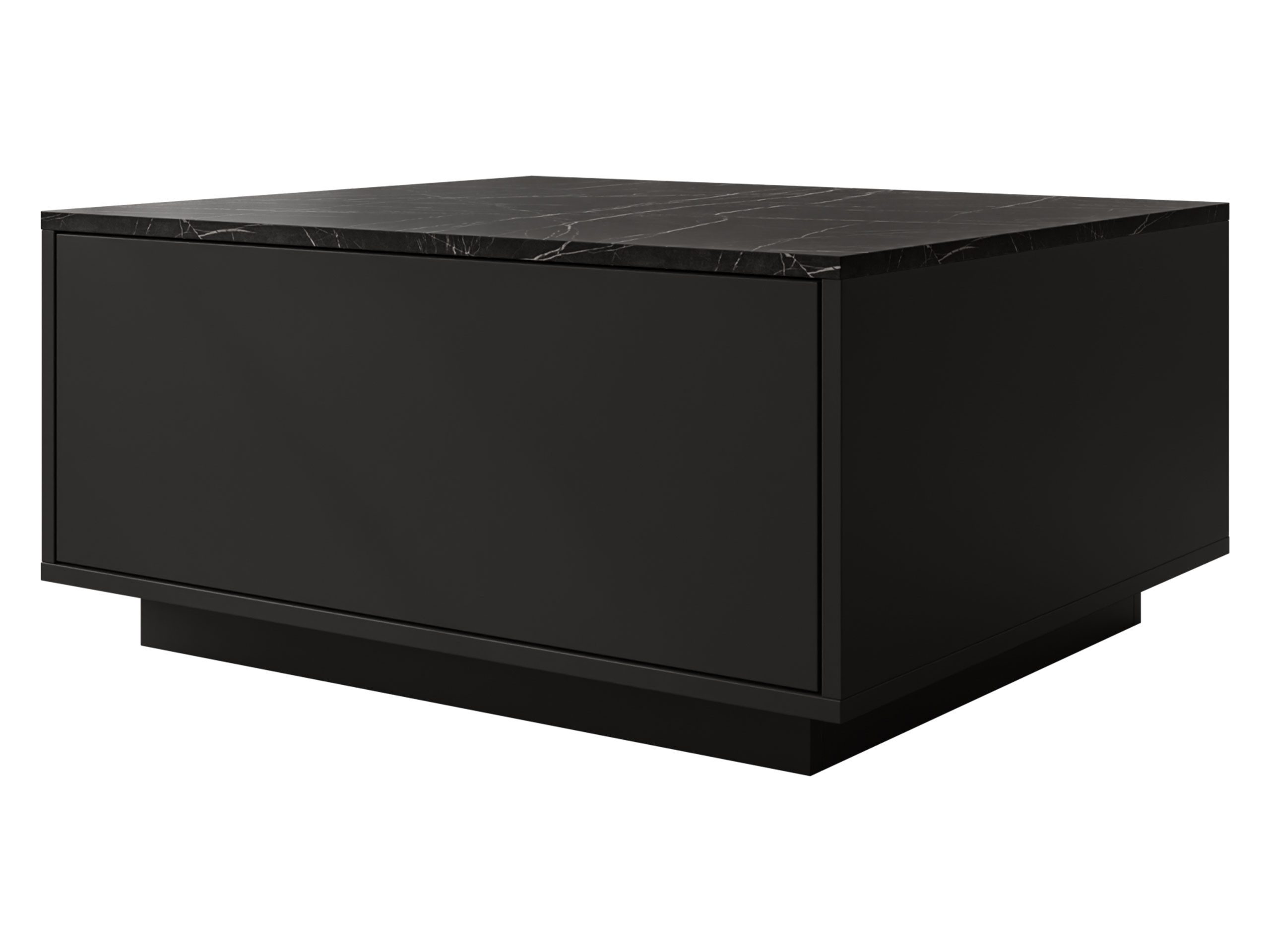 MIRJAN24 Couchtisch Bavro (mit Klappe), 80x70x39 cm, Gasdruckfeder
