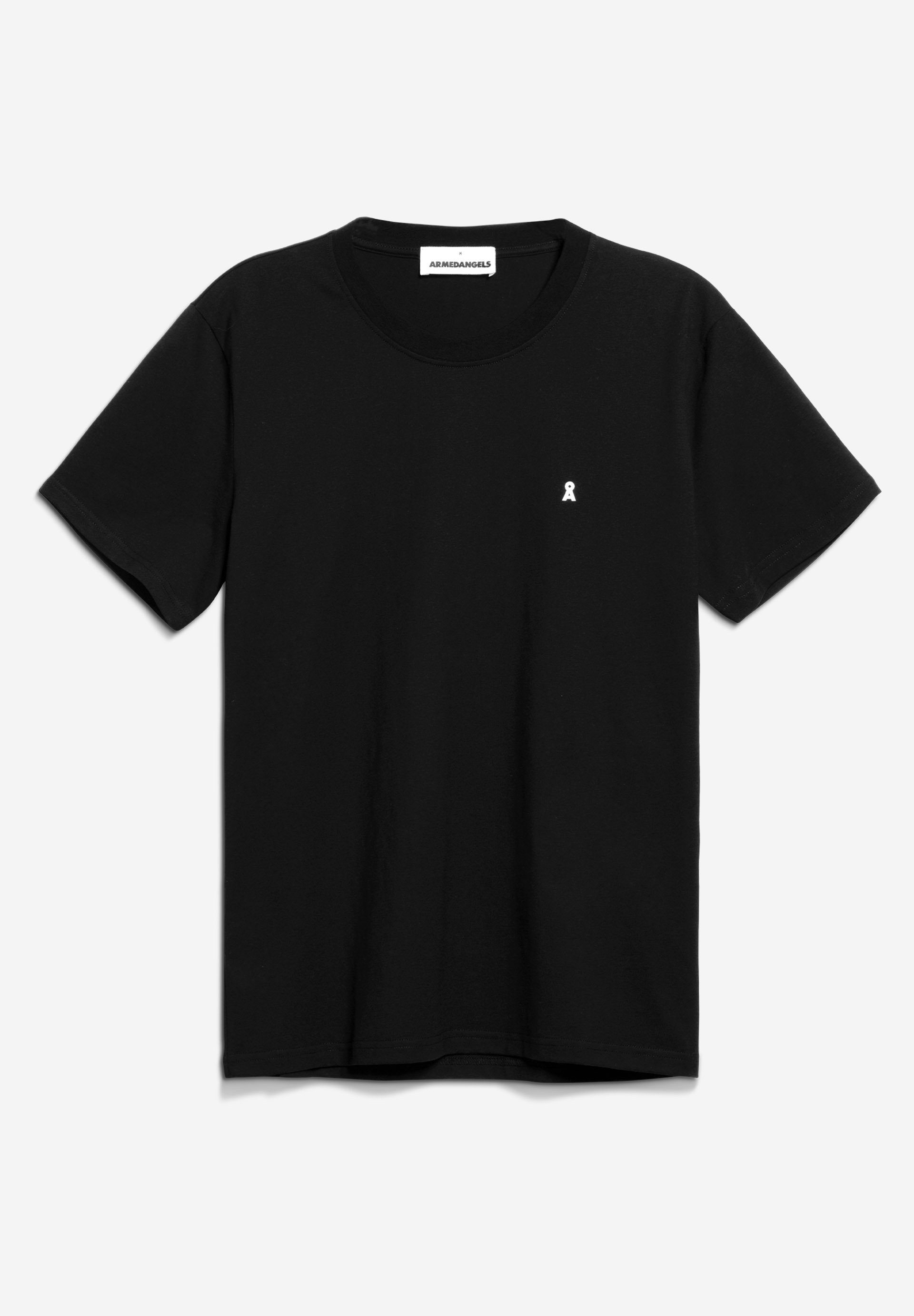 Armedangels Print-Shirt LAARON Herren (1-tlg) Logo Druck