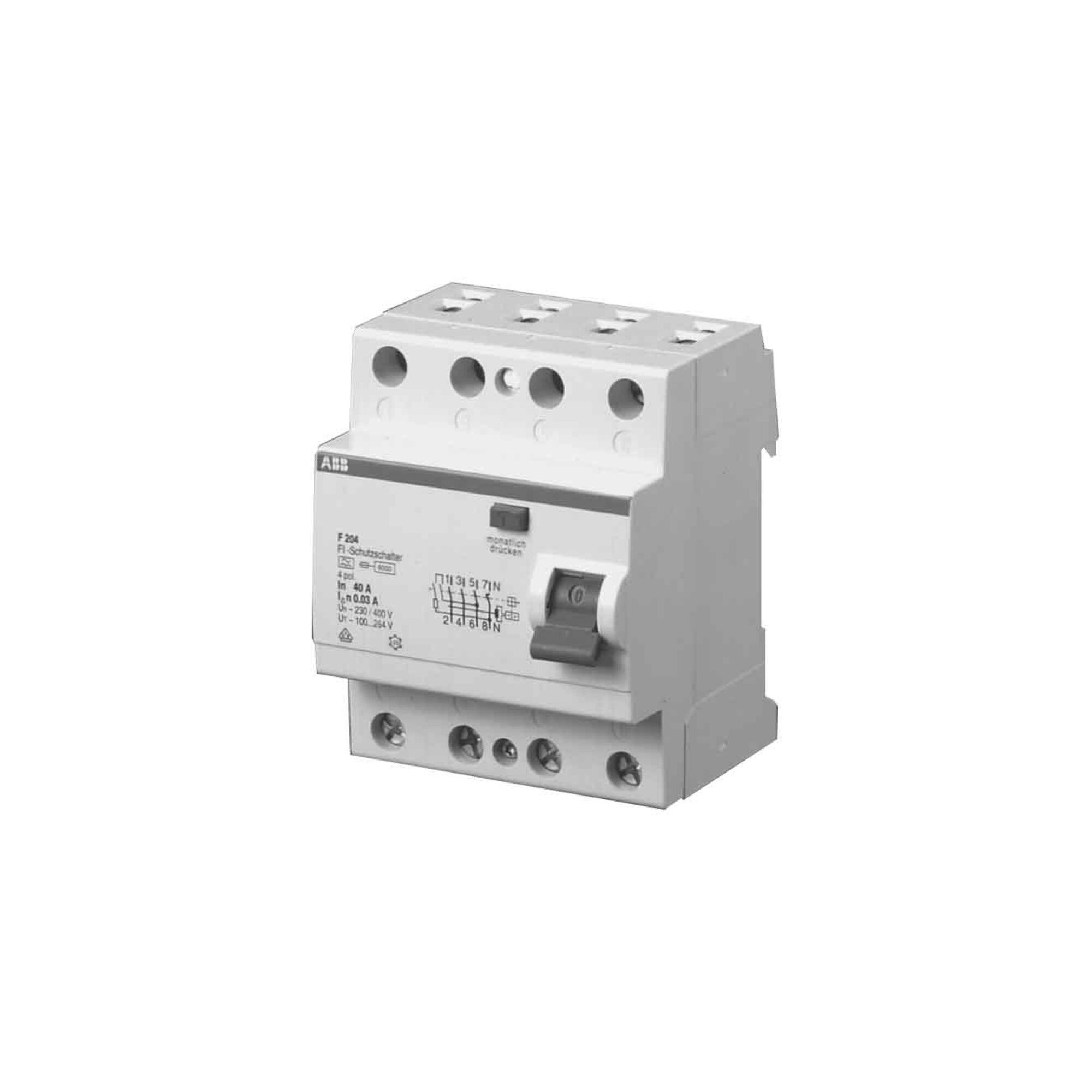 ABB Schalter ABB Stotz S&J FI-Schutzschalter pro M Compact F204A-25/0, 03