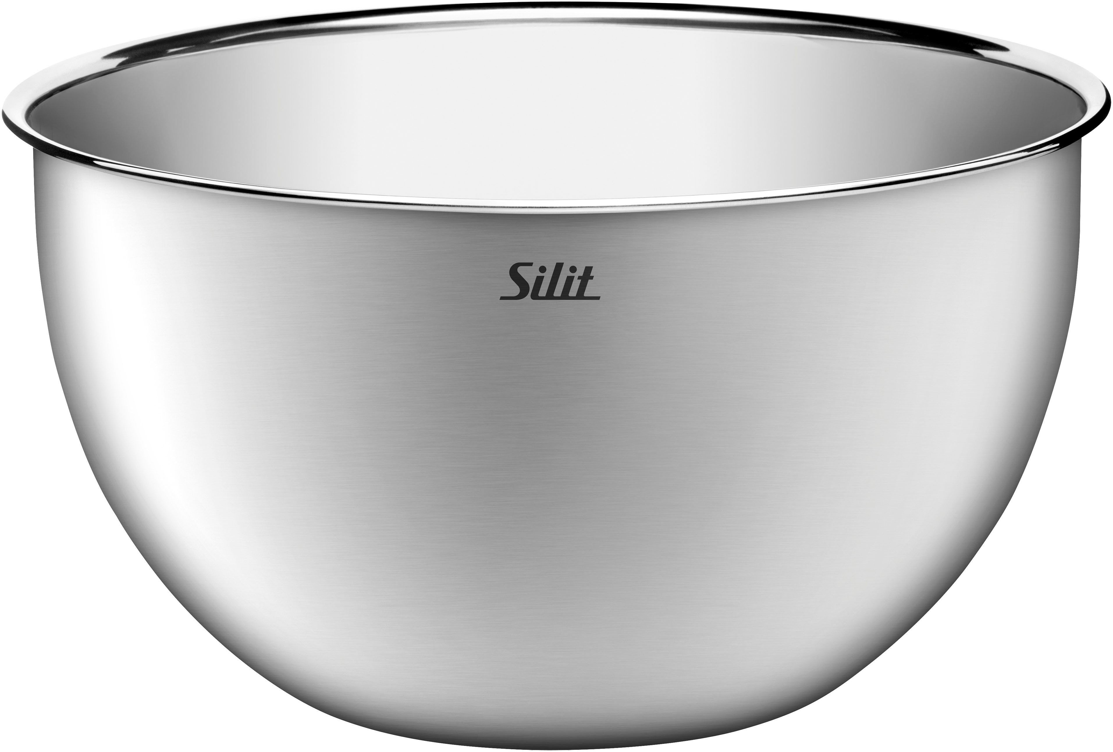 Silit Schüssel Silit, Edelstahl 18/10, (Set, 3-tlg), 360° Schüttrand, stapelbare Aufbewahrung, spülmaschinengeeignet
