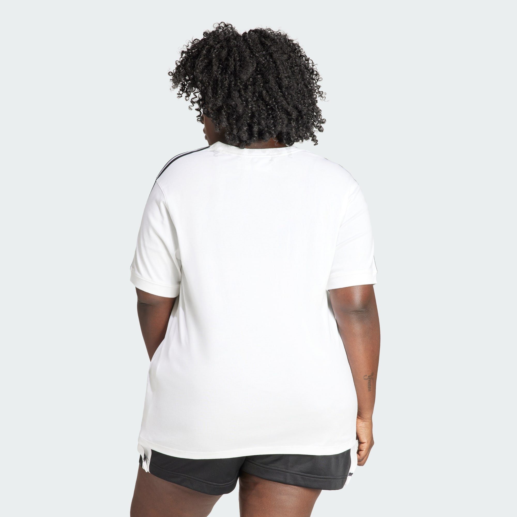 White 3-STREIFEN GRÖSSEN T-SHIRT Originals T-Shirt GROSSE – BABY adidas