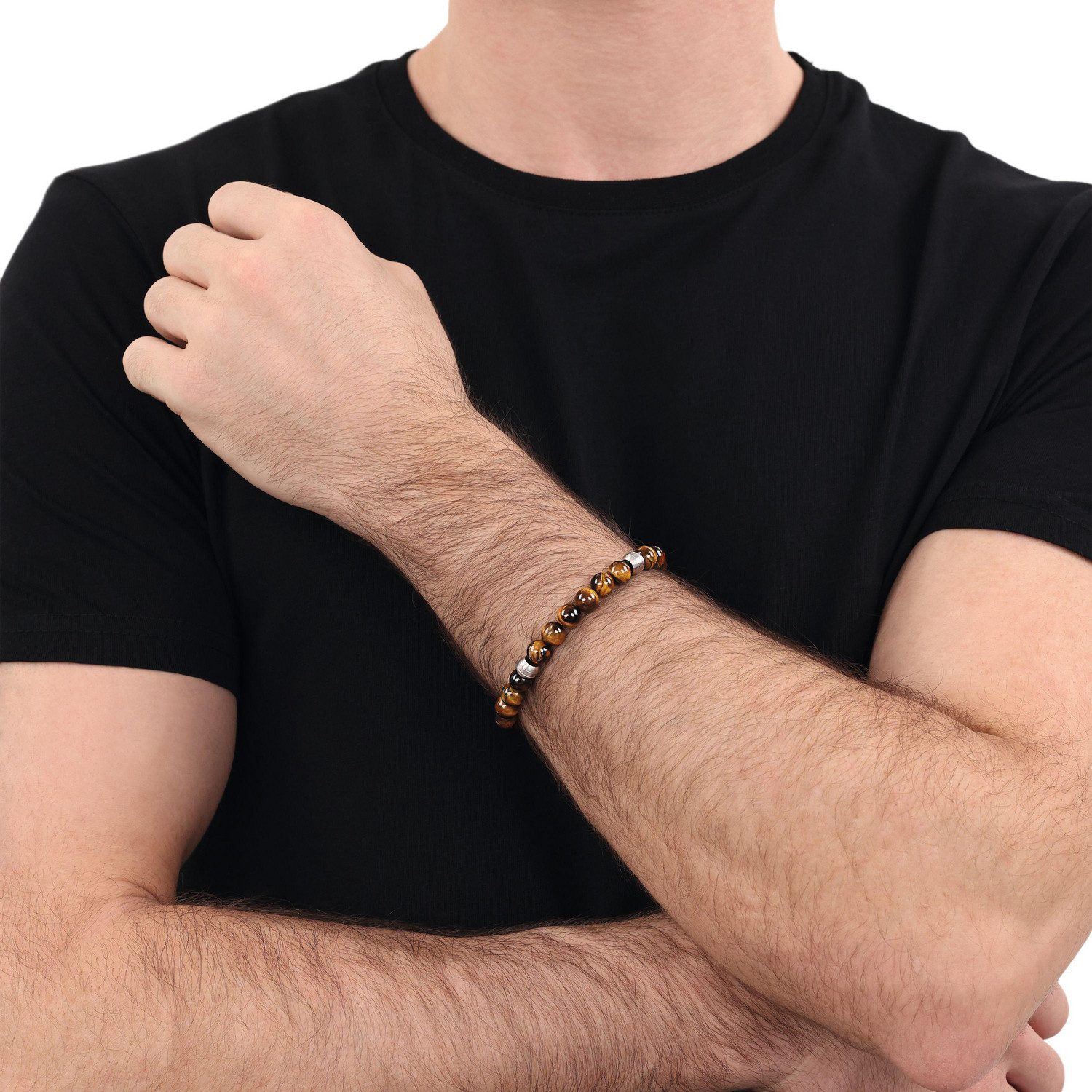 Amor Armband, mit Tigerauge