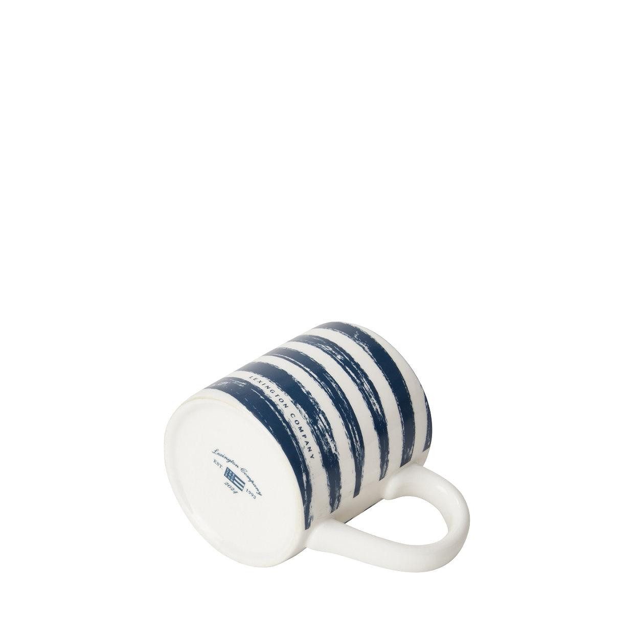 Lexington Tasse LEXINGTON Tasse Diagonal Stripes Navy/White