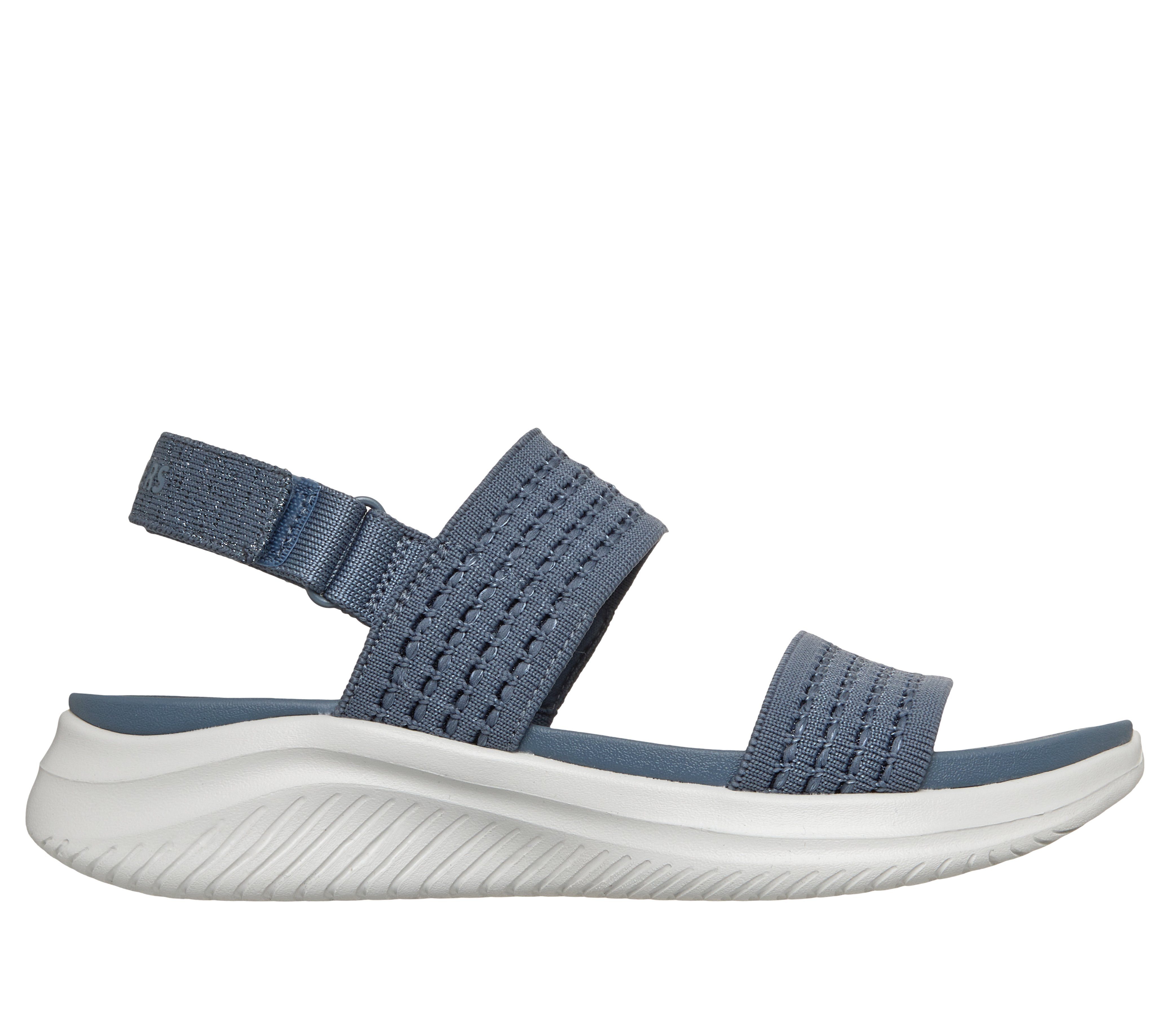 Skechers ULTRA FLEX 3.0 SANDAL Sandale Sommerschuh, Freizeitschuh mit Klettverschluss