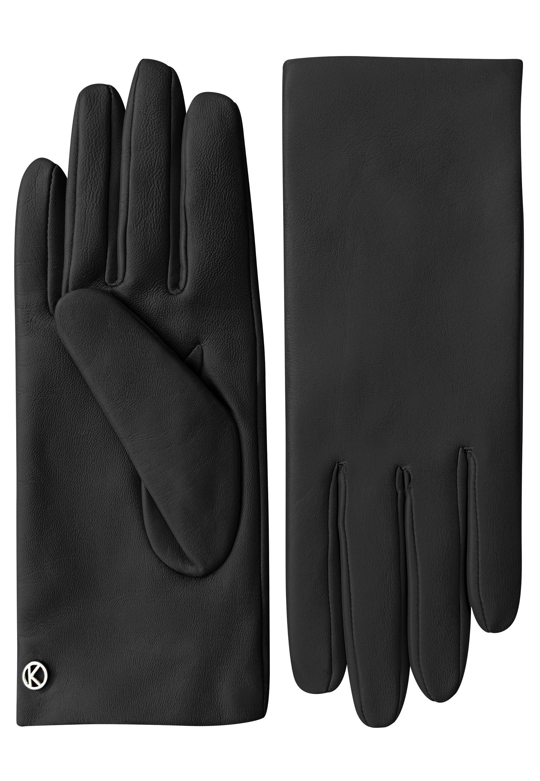 KESSLER Lederhandschuhe Style Lola (Paar, 1-St., Handschuhe) Leather Working Group zertifiziertes Leder, 100% Kaschmirfutter