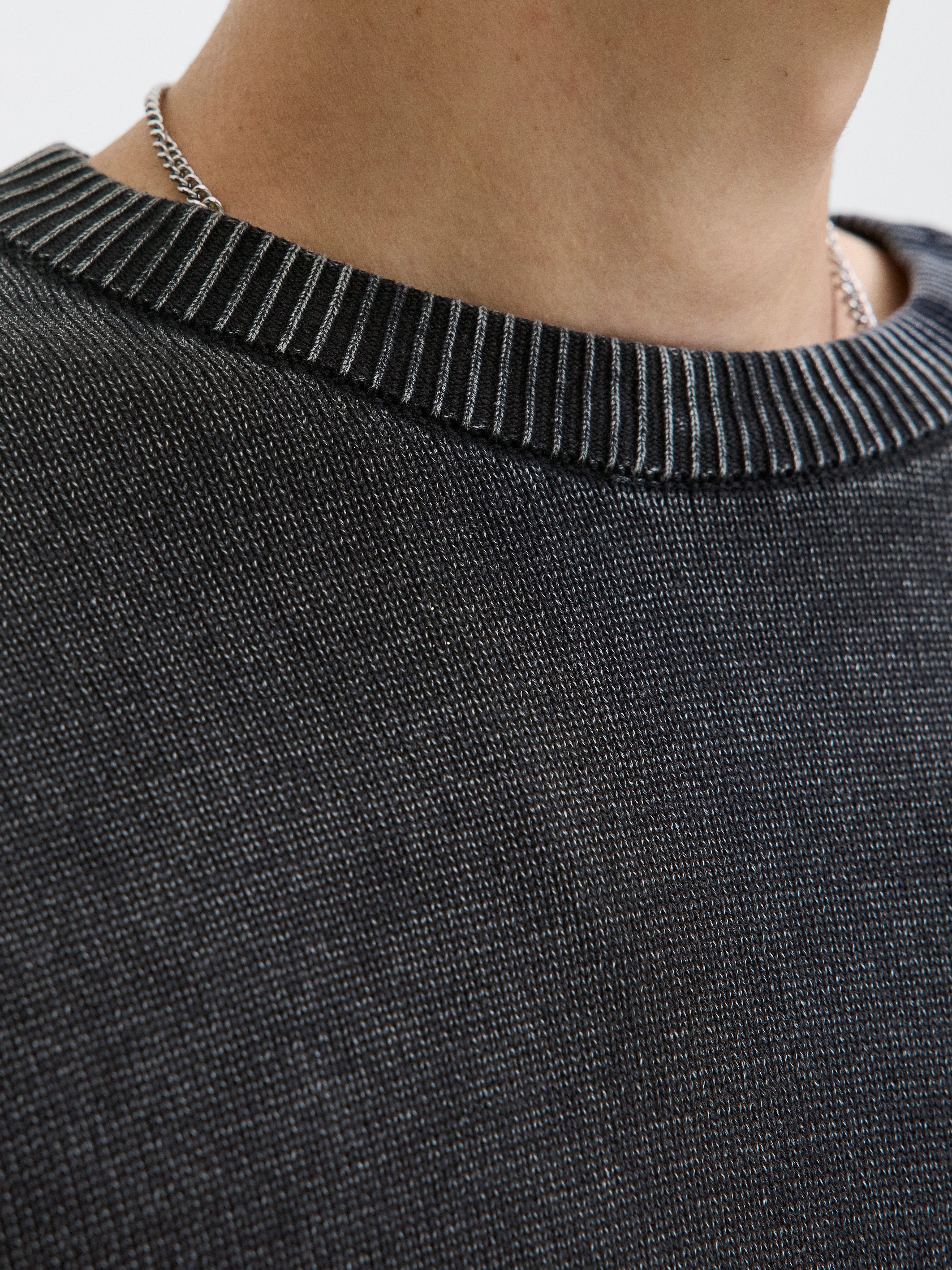 Jack & Jones Rundhalspullover JJECHARGE FADED günstig online kaufen