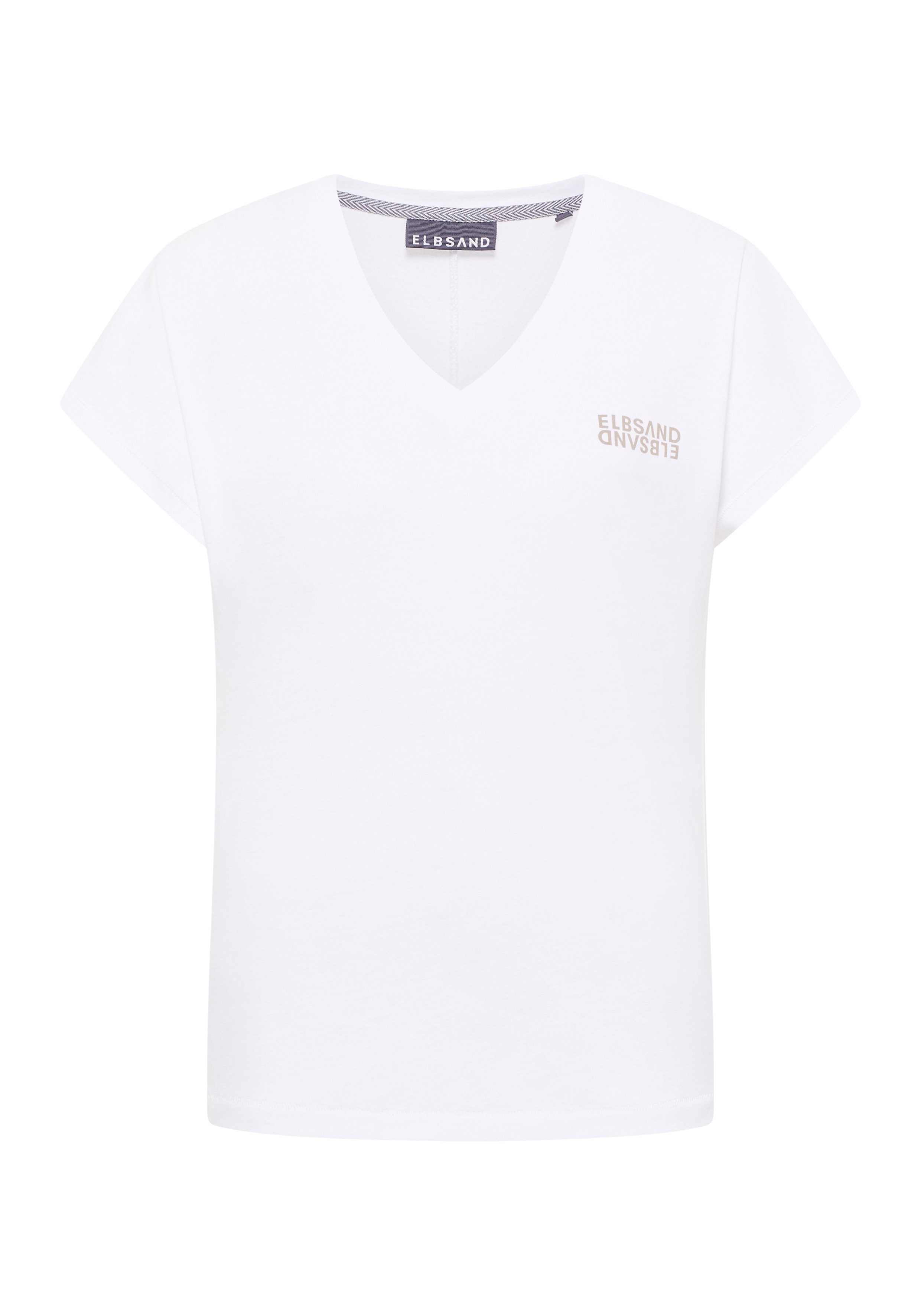 Elbsand T-Shirt Pajuk V-Ausschnitt, locker geschnitten günstig online kaufen