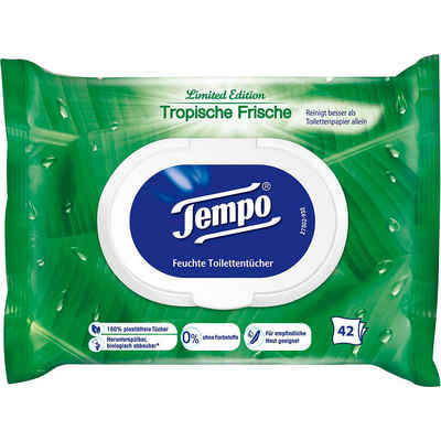 TEMPO Druckerpapier Tempo Feuchttücher Limited Edition 42 Tücher