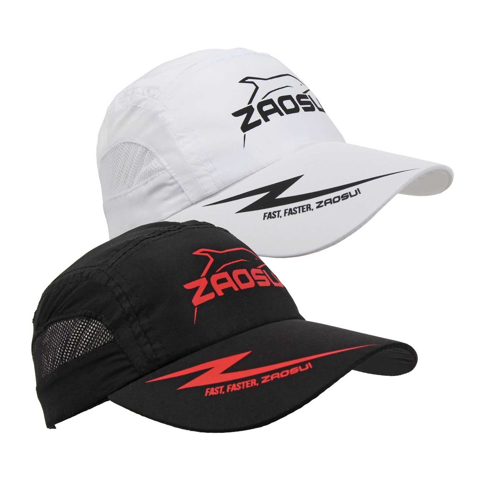 Baseball CAP Running weiß Cap ZAOSU