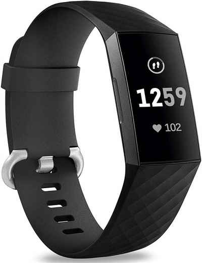 fitbit Smartwatch-Armband Fitbit Charge 2 schwarzes Band Размер Small Petites S/P - nur das Band
