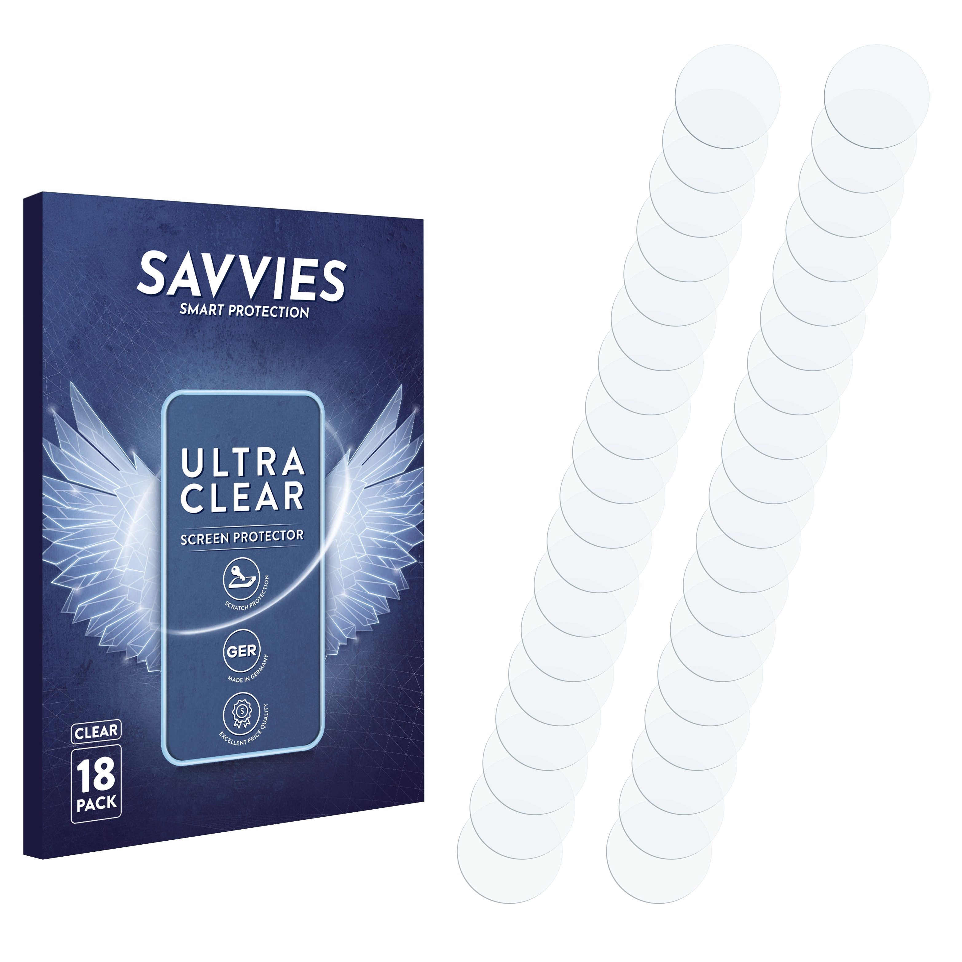 Savvies Displayschutzfolie Schutzfolie für Samsung Galaxy Tab S11 Ultra (NUR Kameraschutz), 18 Stück, Displayschutz Schutz Folie Klar Transparent
