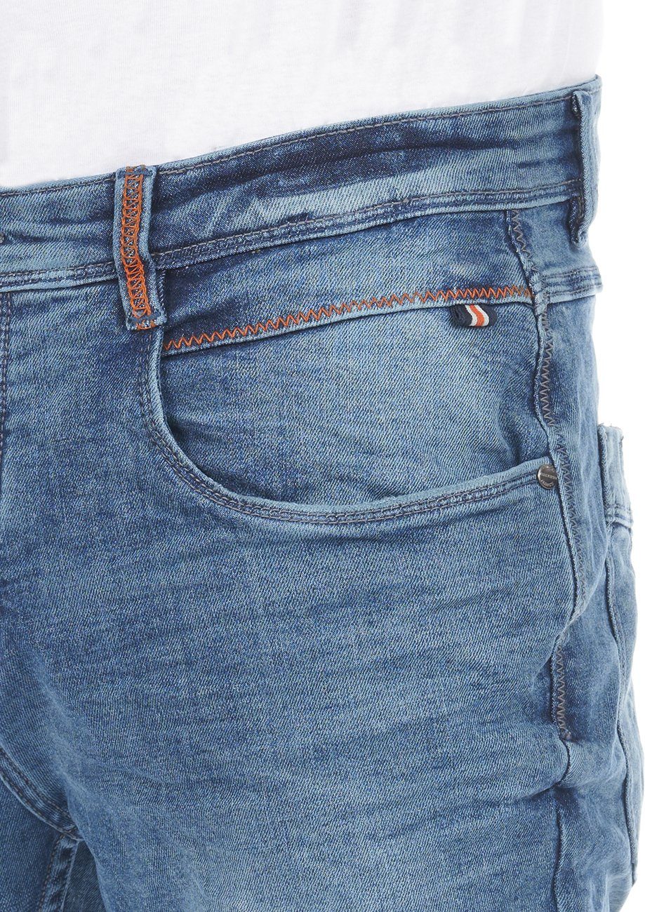 riverso Slim-fit-Jeans Herren Jeanshose RIVCaspar Slim Fit Denim Hose mit Stretch – Bild 5 von 5