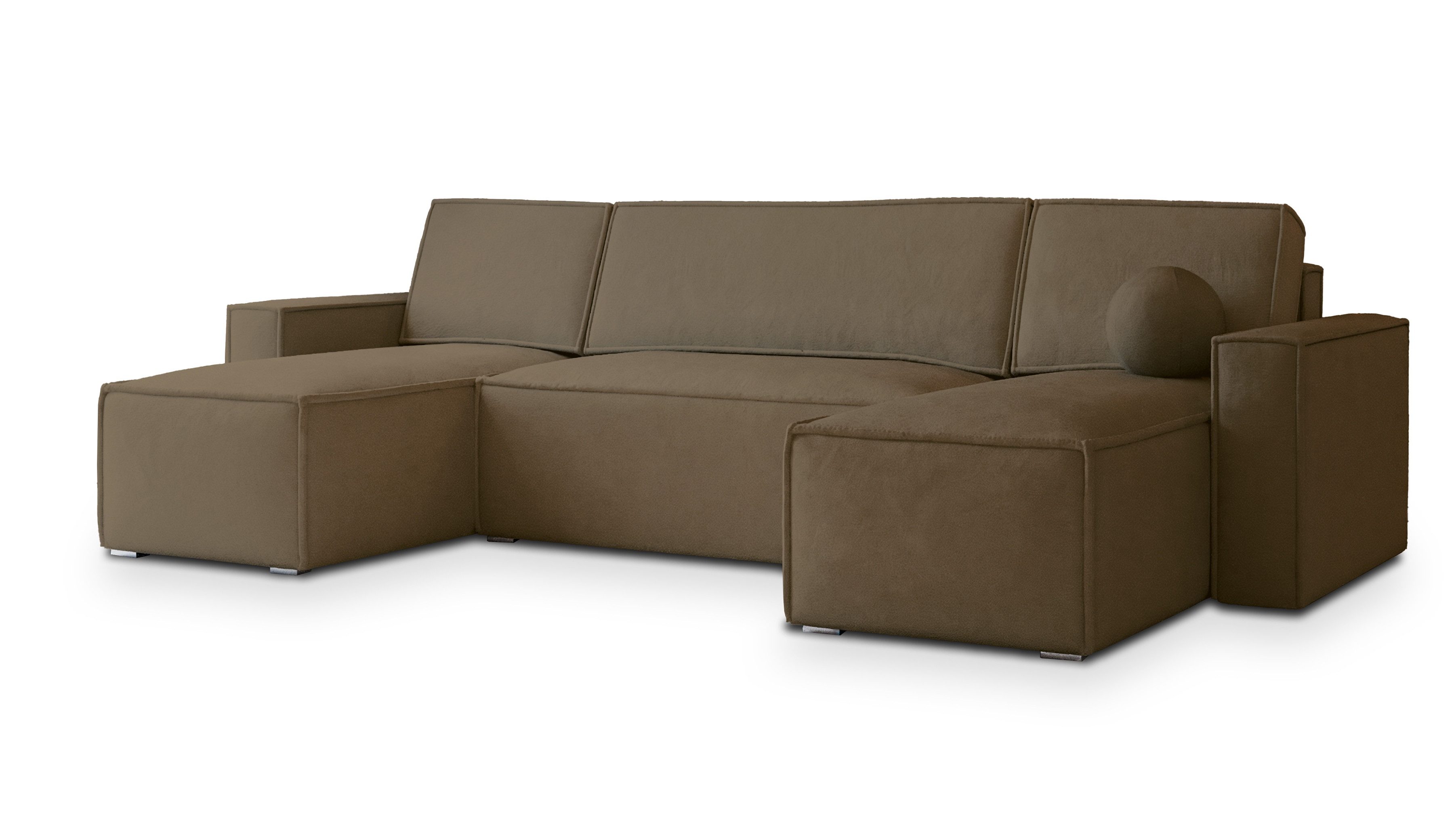 Masseno Ecksofa PESANO mit Schlaffunktion U-Form, günstig online kaufen