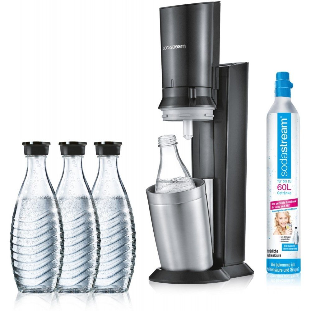 Wassersprudler Crystal 2.0 Aktionspack - Wassersprudler - titan