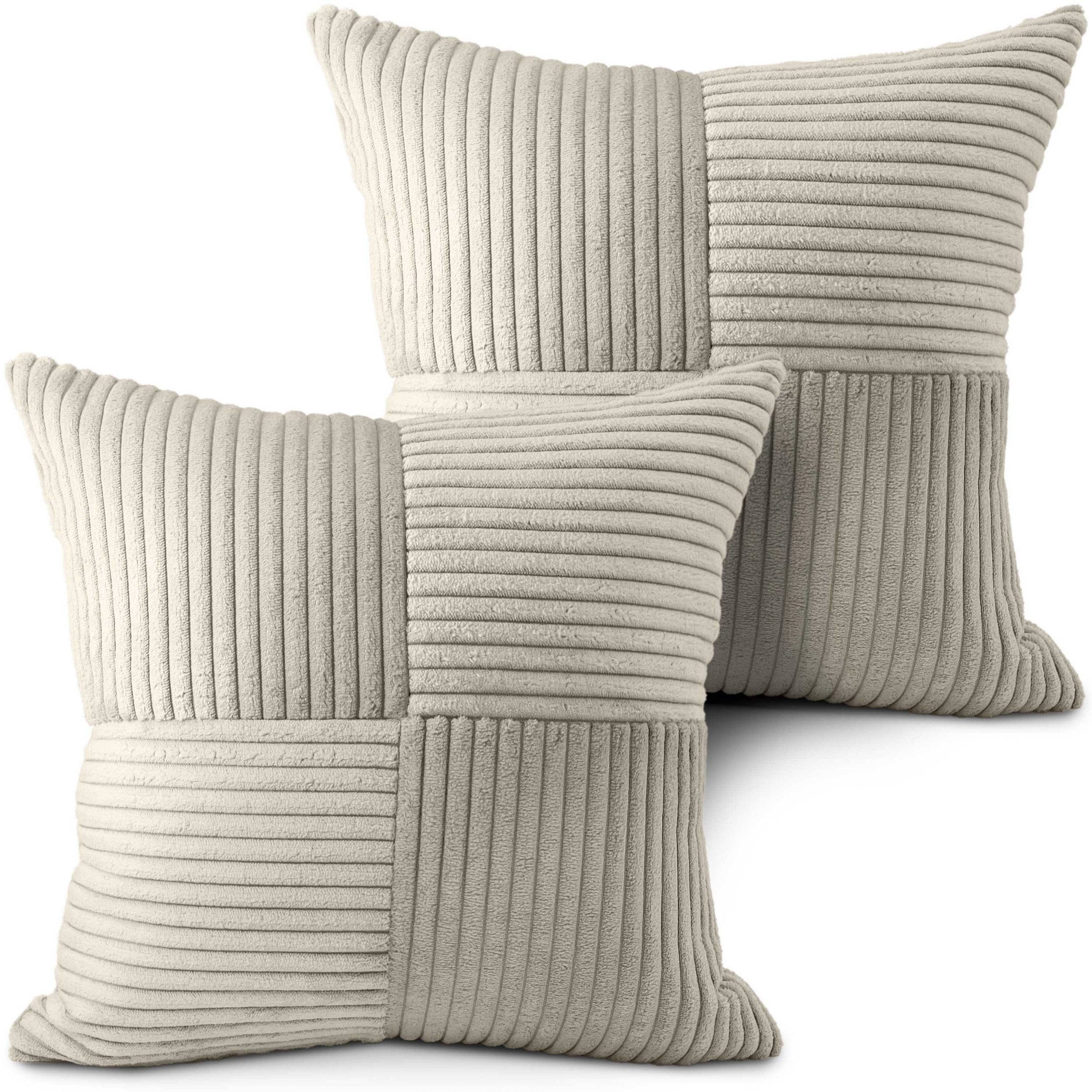 Amilian Kissenbezüge - 2er Set Kissenhüllen - Zierkissenbezüge - Kissenbezu günstig online kaufen