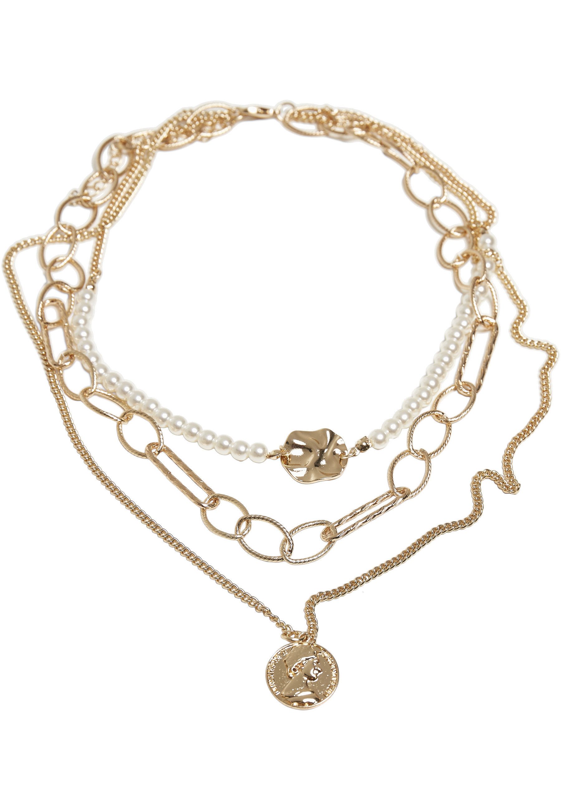URBAN CLASSICS Edelstahlkette Urban Classics Unisex Ocean Layering Necklace günstig online kaufen